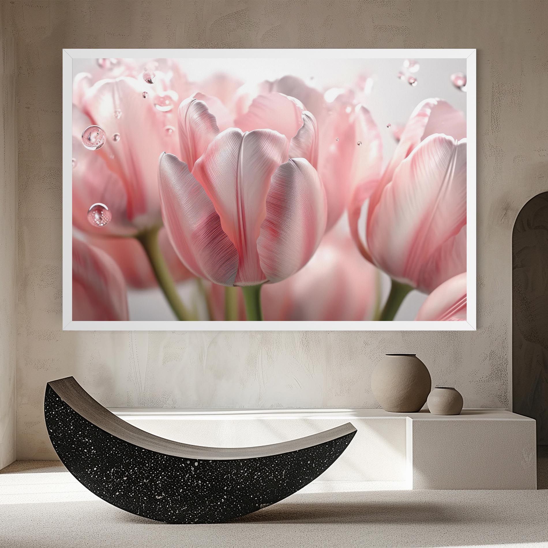 Pink Pretty Tulips mockup 8