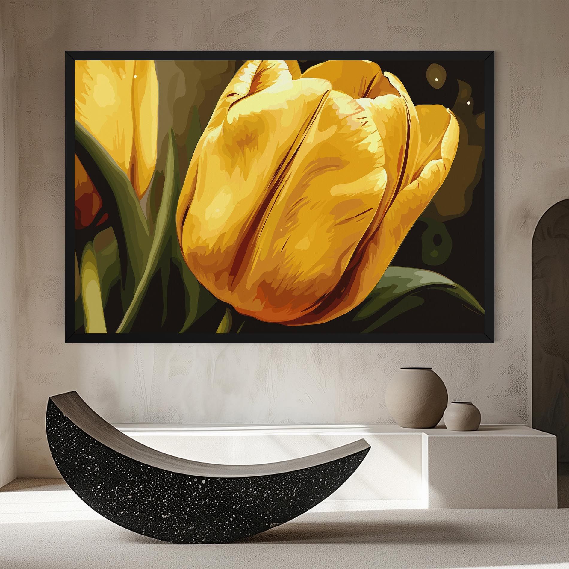 Big Yellow Tulip mockup 8