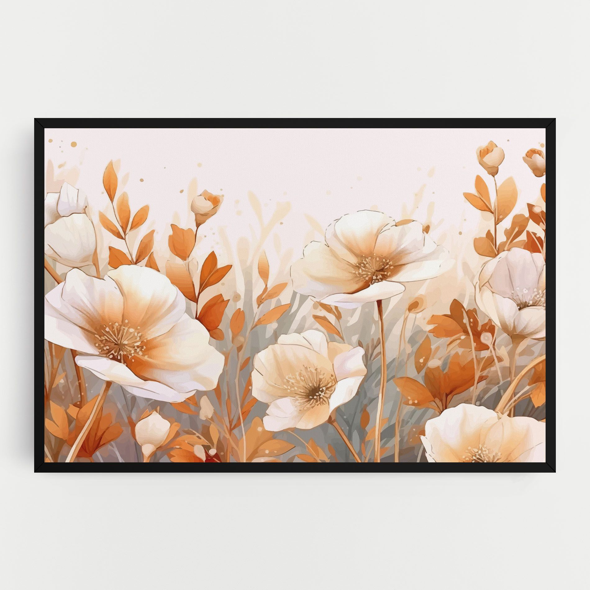 Orange Cream Poppy mockup 0