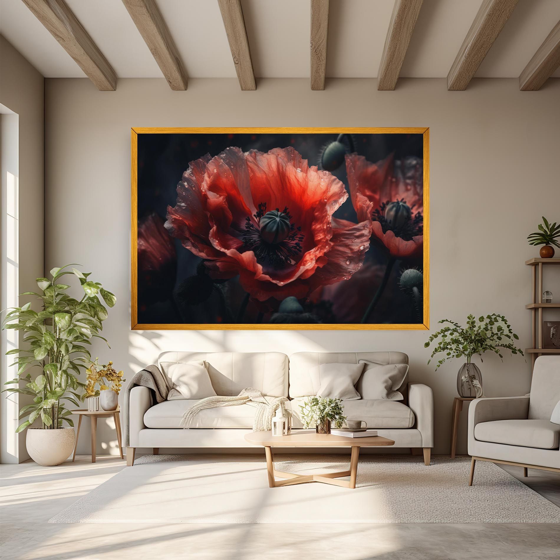 Dark Shade Poppy mockup 6