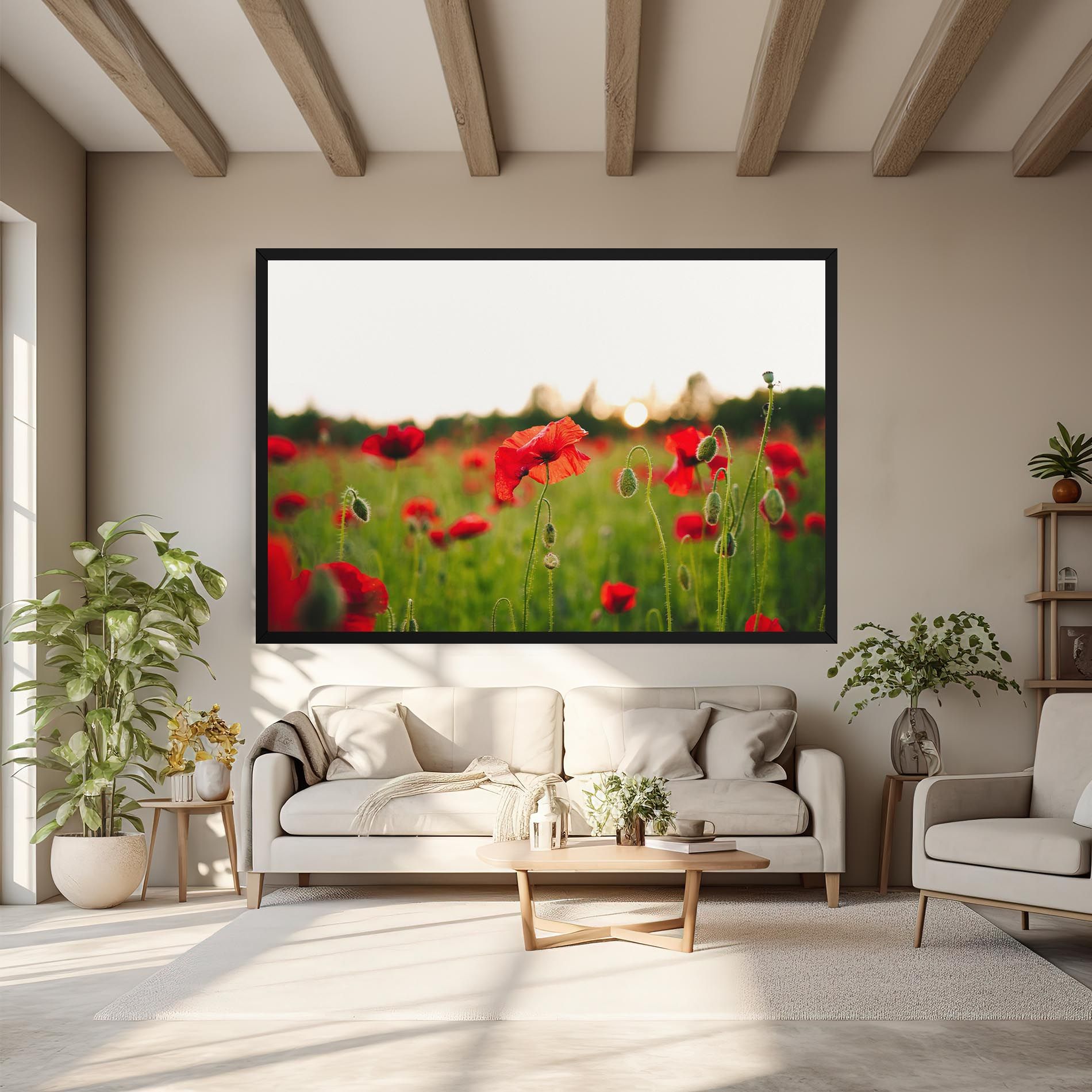 Poppies Field mockup 6