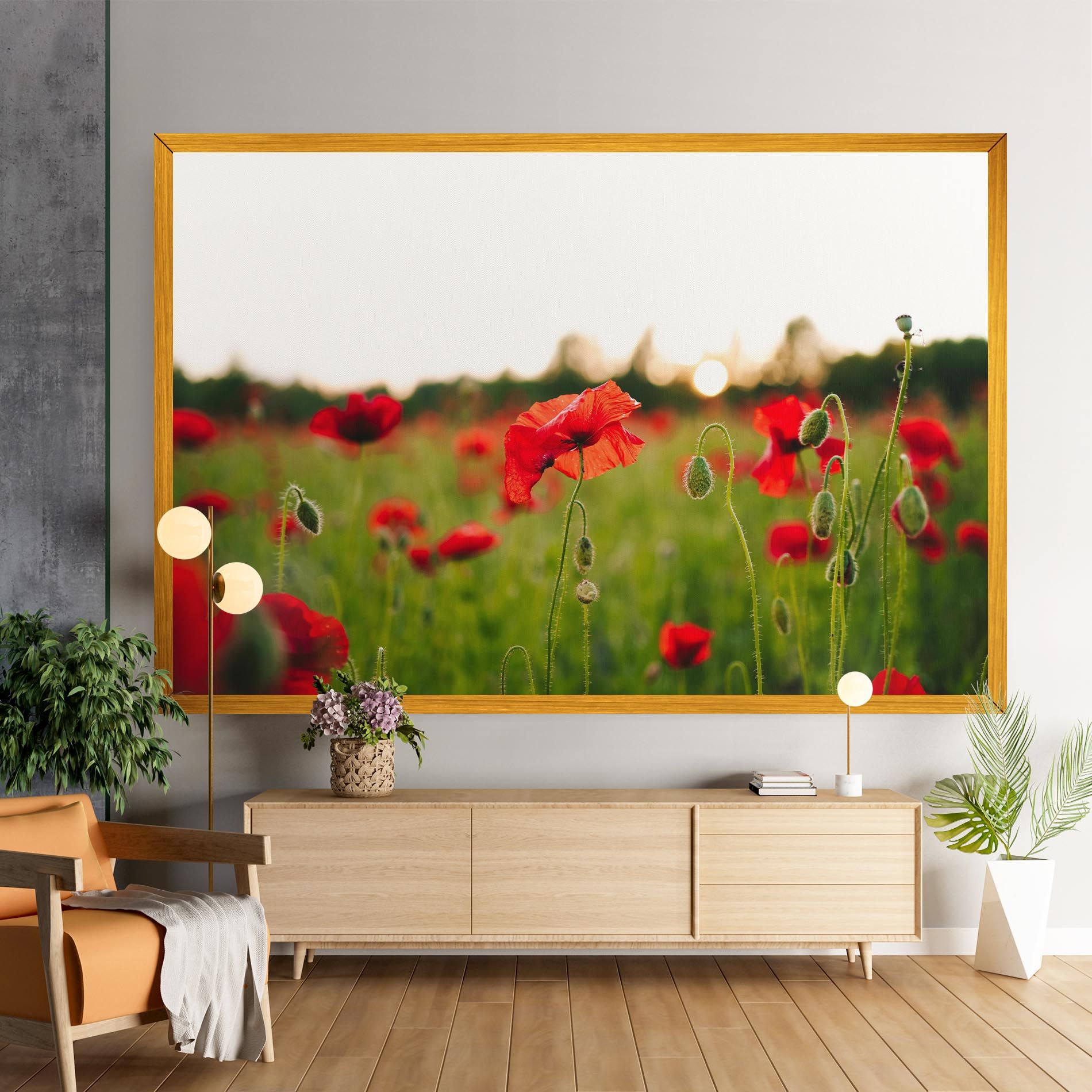 Poppies Field mockup 9