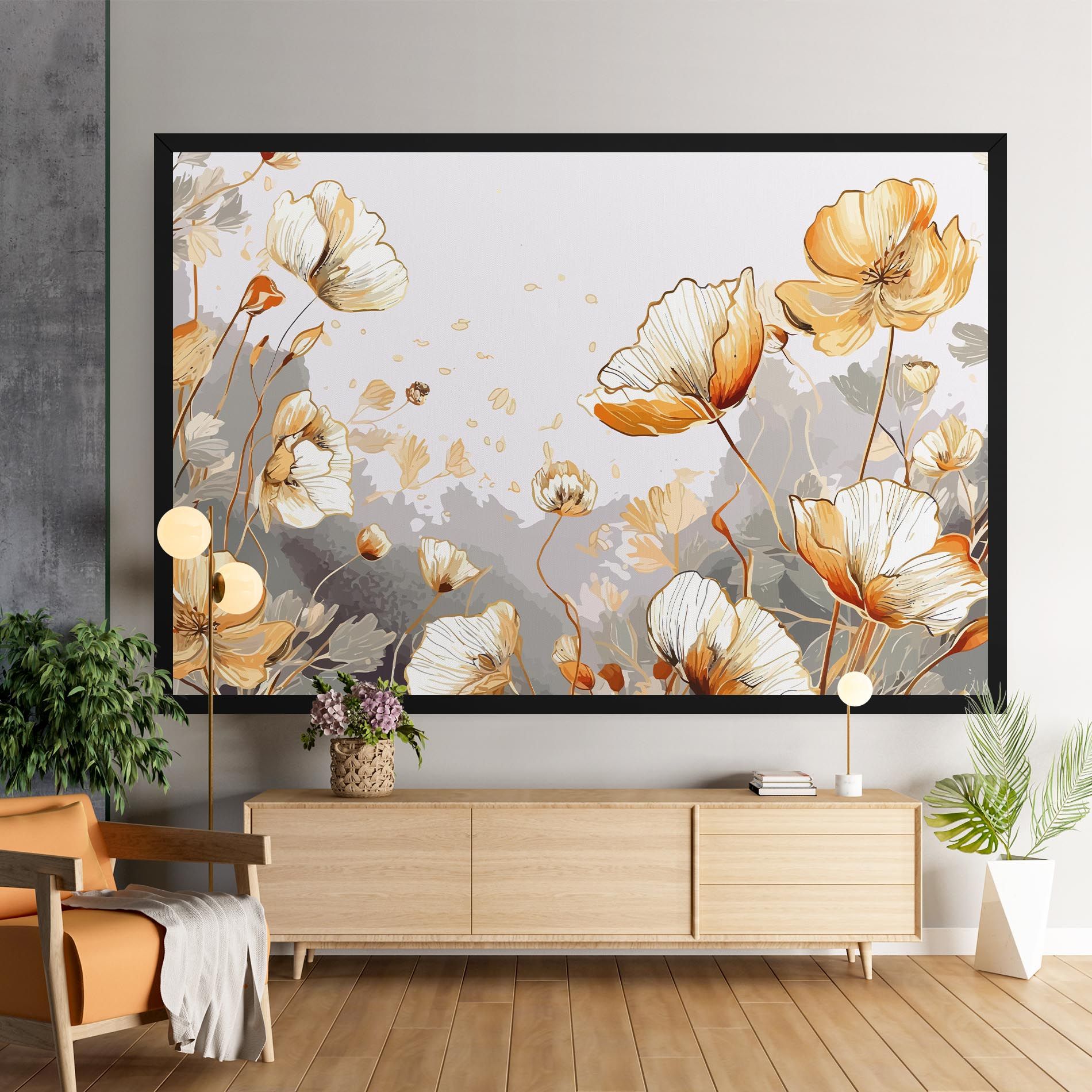 Gold Poppies mockup 9