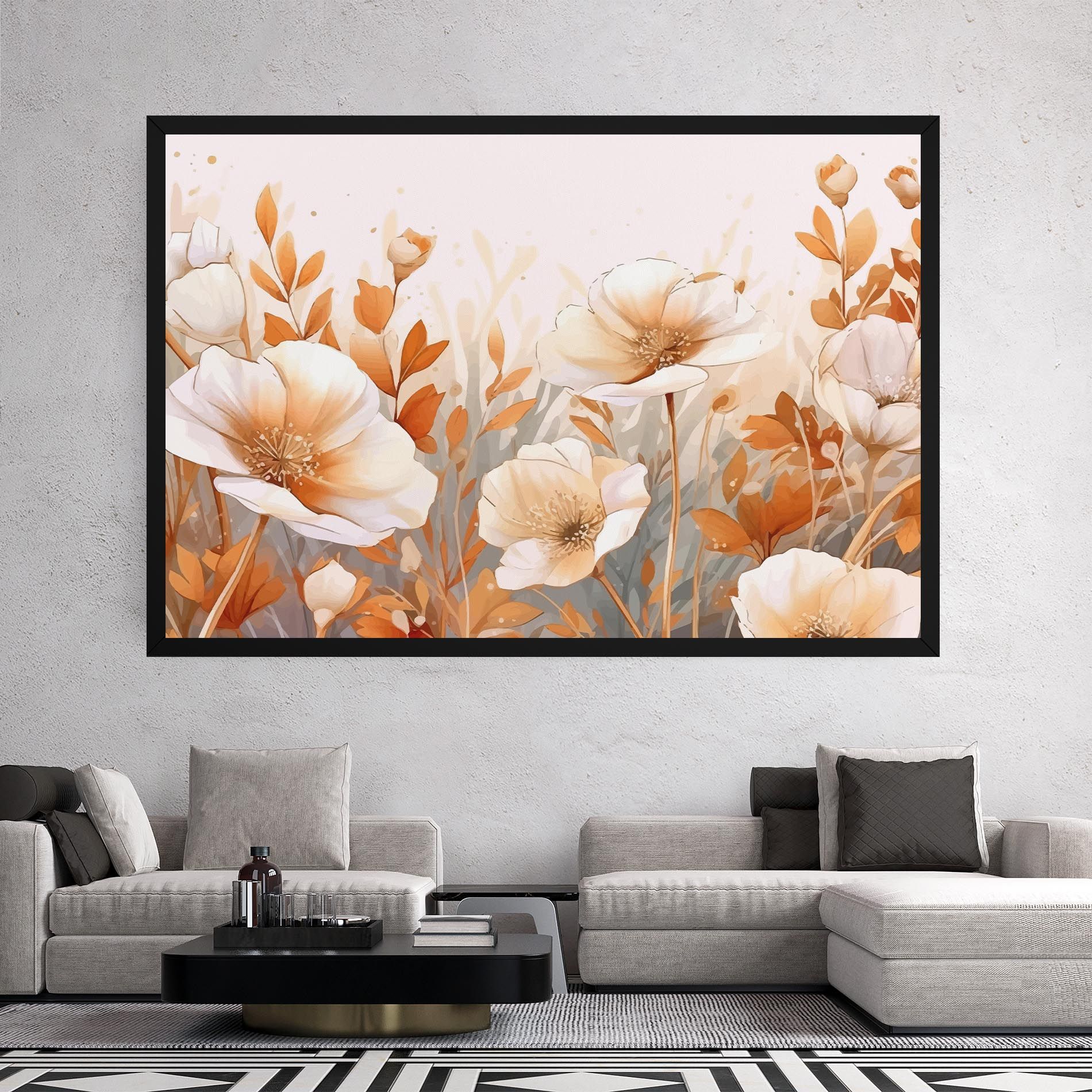 Orange Cream Poppy mockup 2