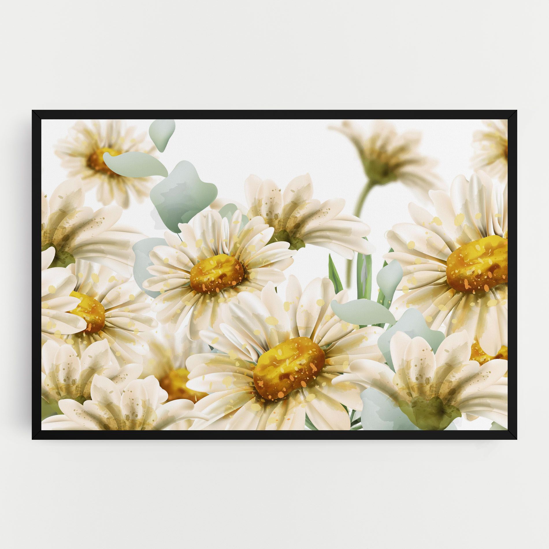 Beautiful Daisy Art mockup 0