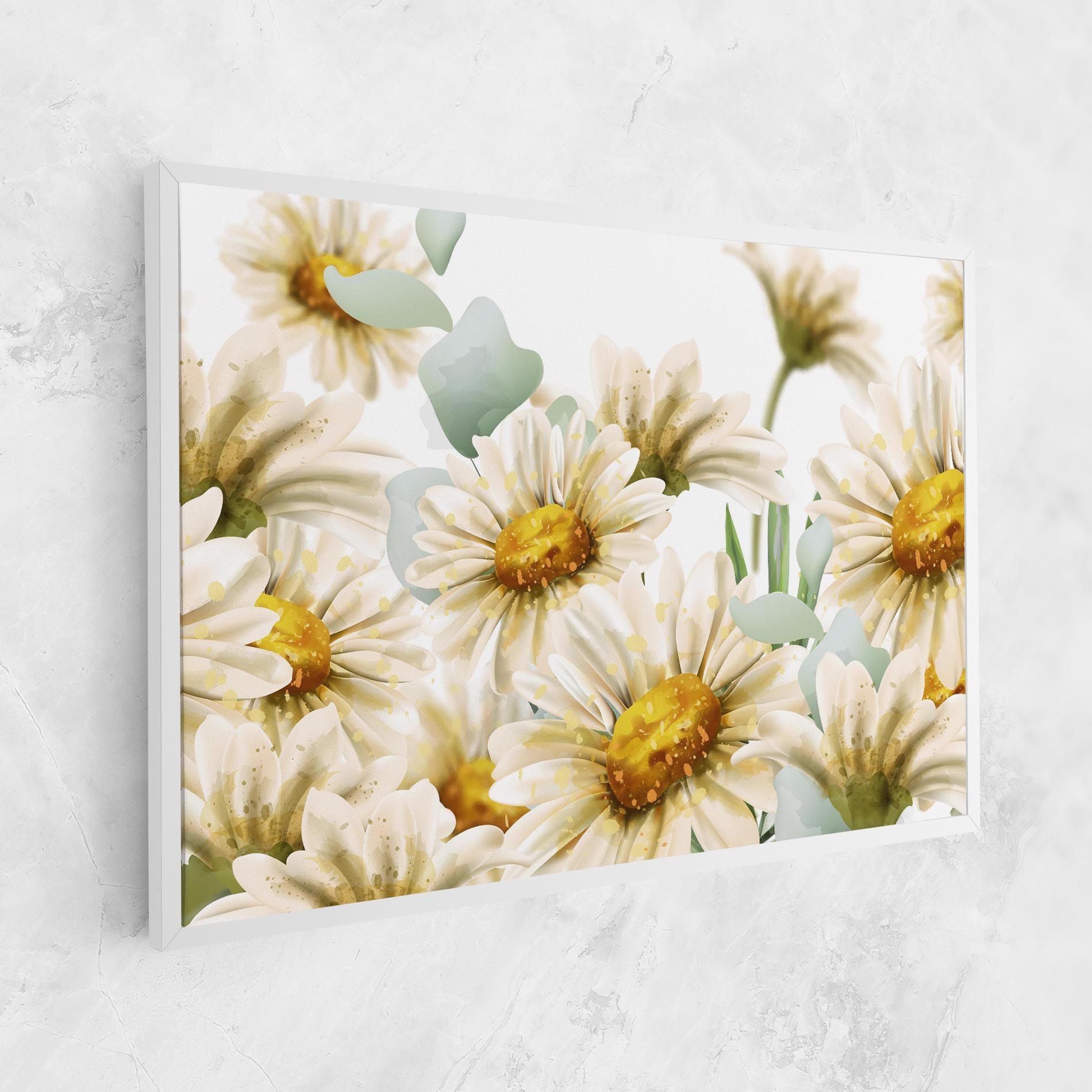 Beautiful Daisy Art mockup 1