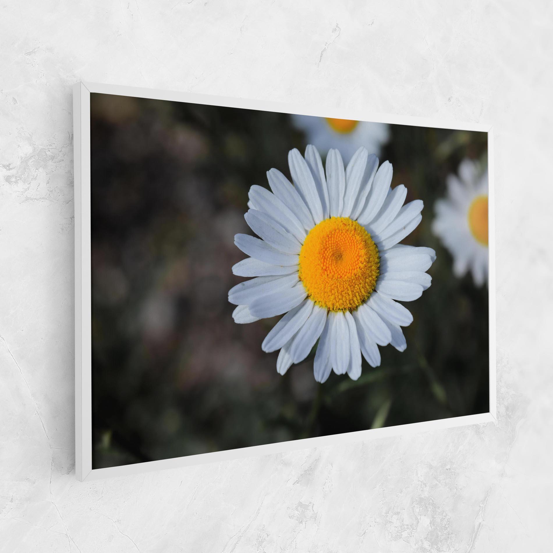 Картина на платно Strong Yellow Daisy mockup 1