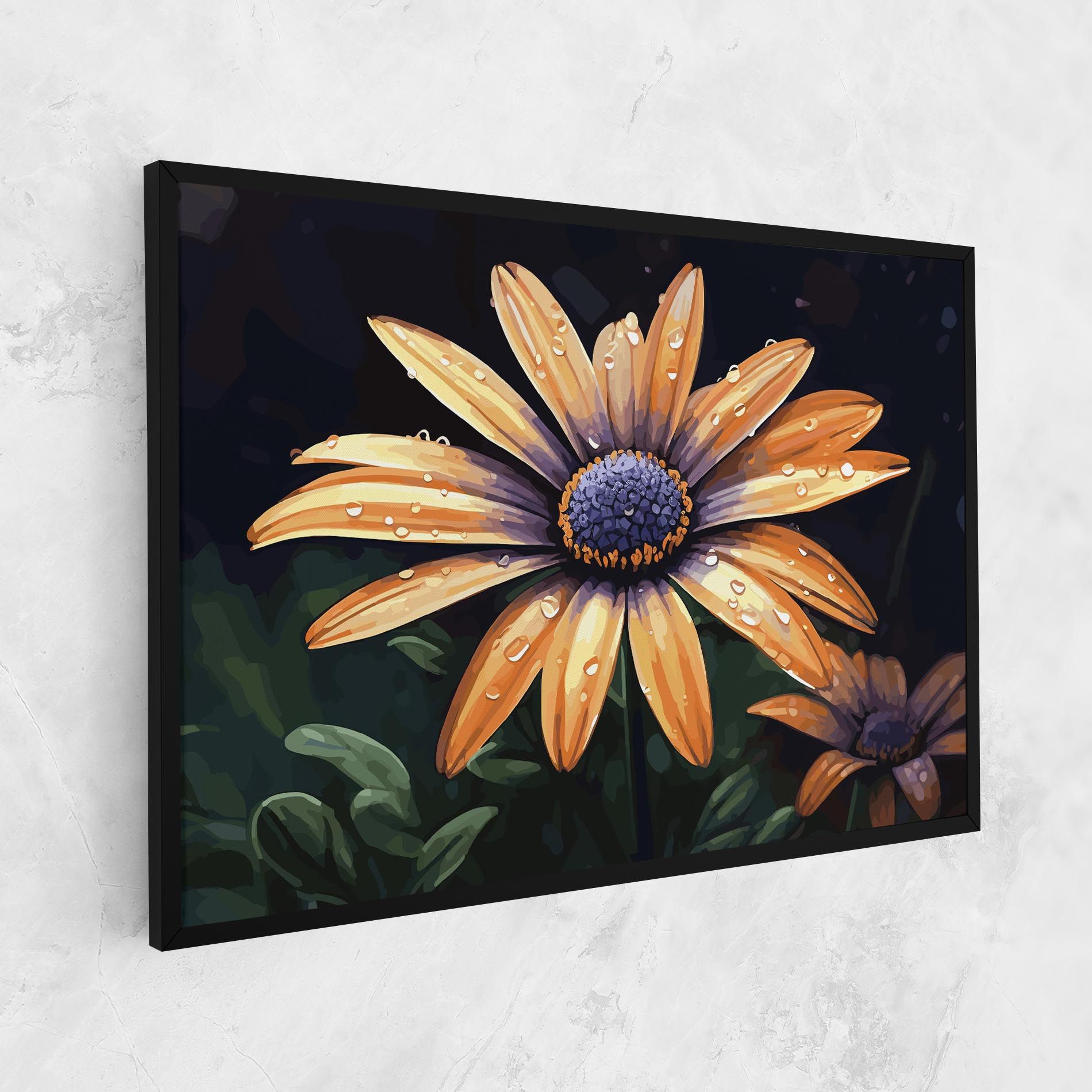Orange Pretty Daisy mockup 1