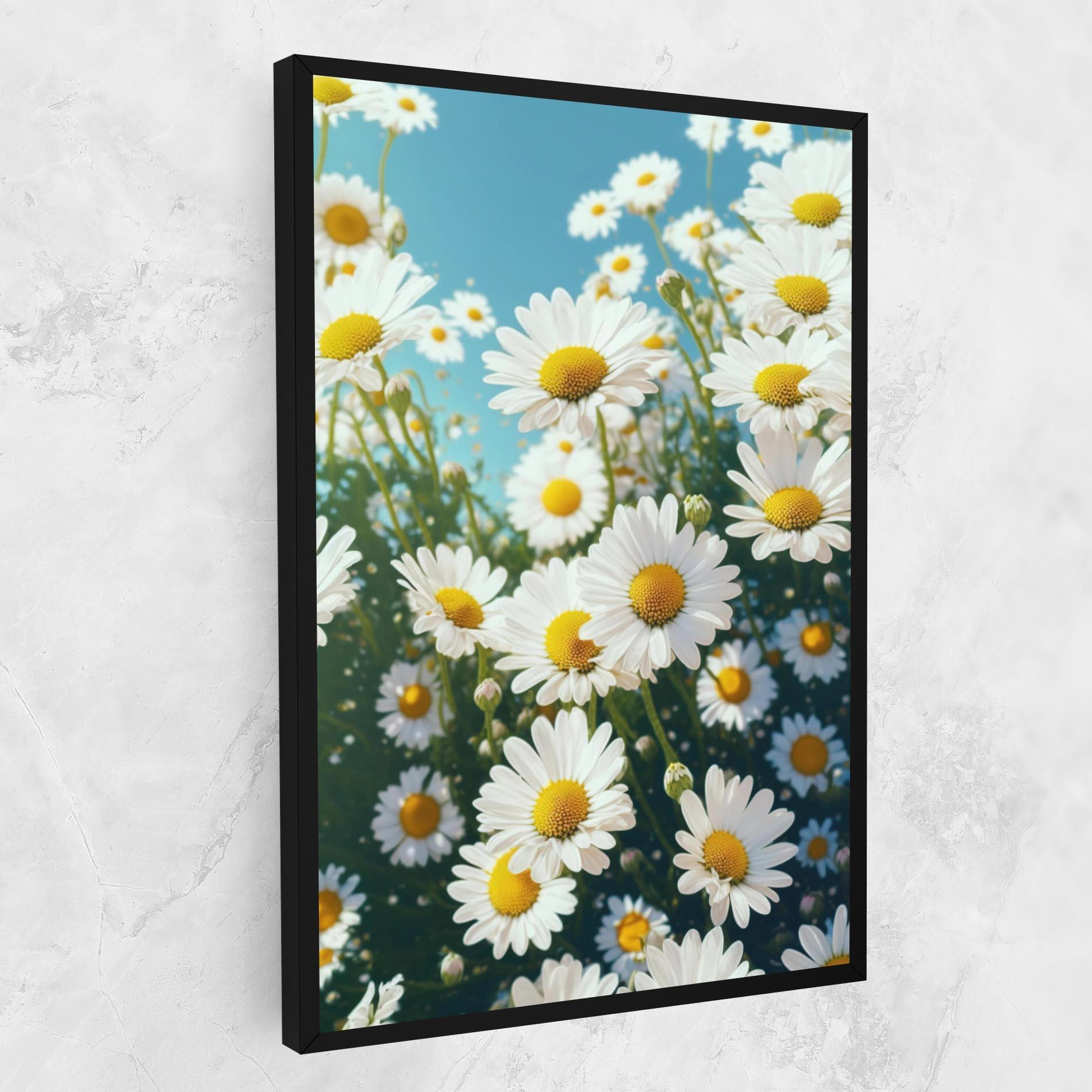 Картина на платно Daisy Field View mockup 1