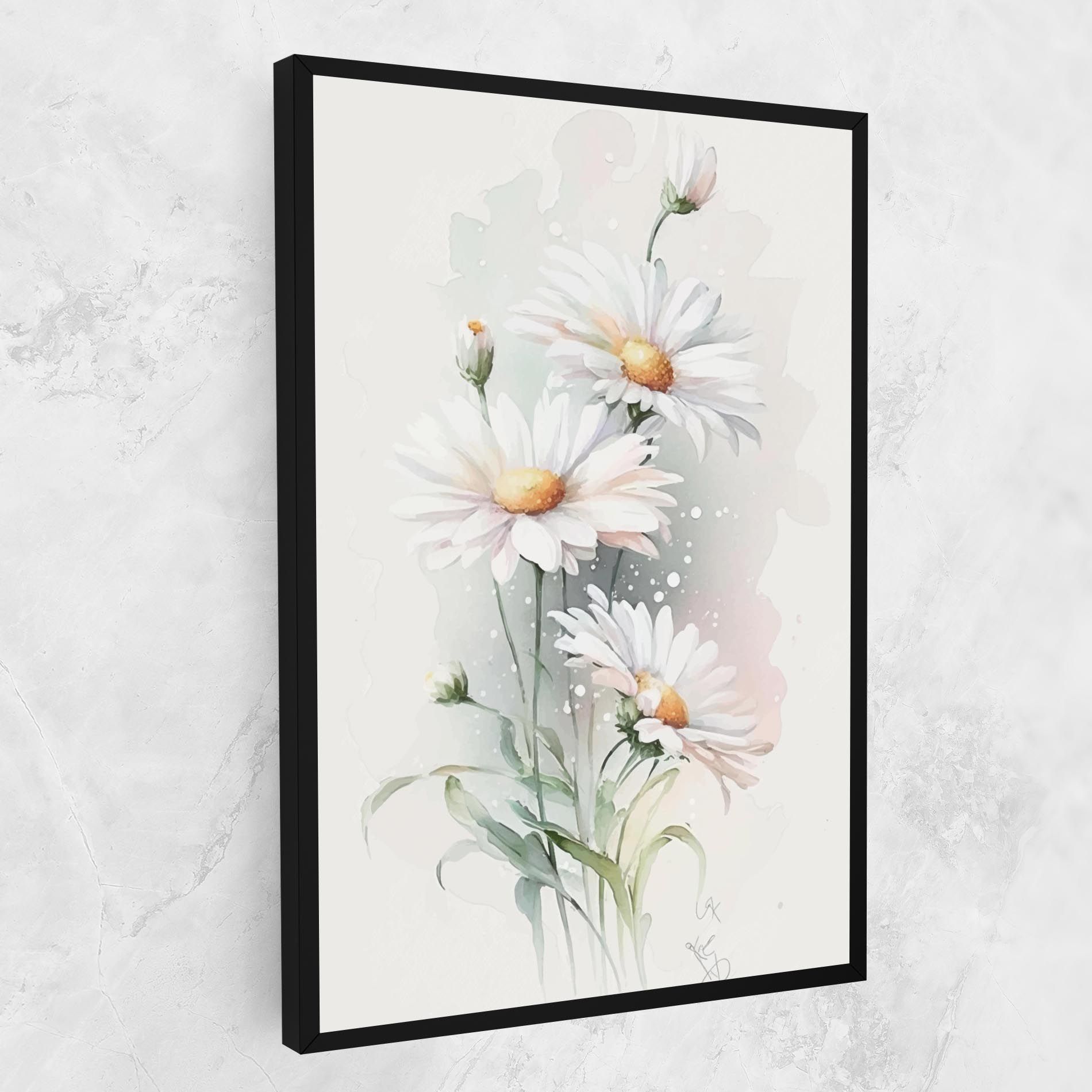 Dreamy White Daisy mockup 1