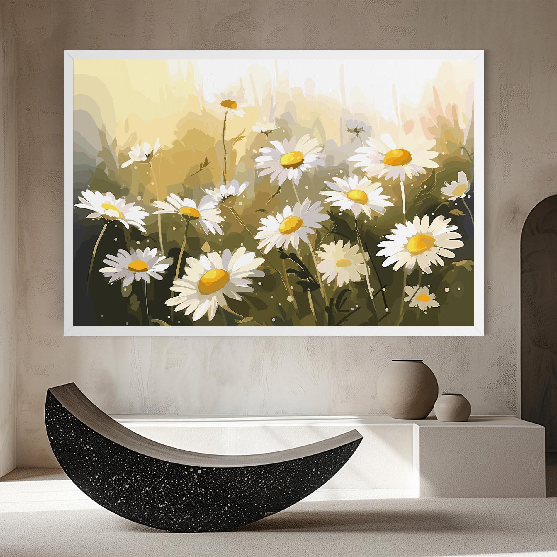Картина на платно Daily Daisy mockup 8