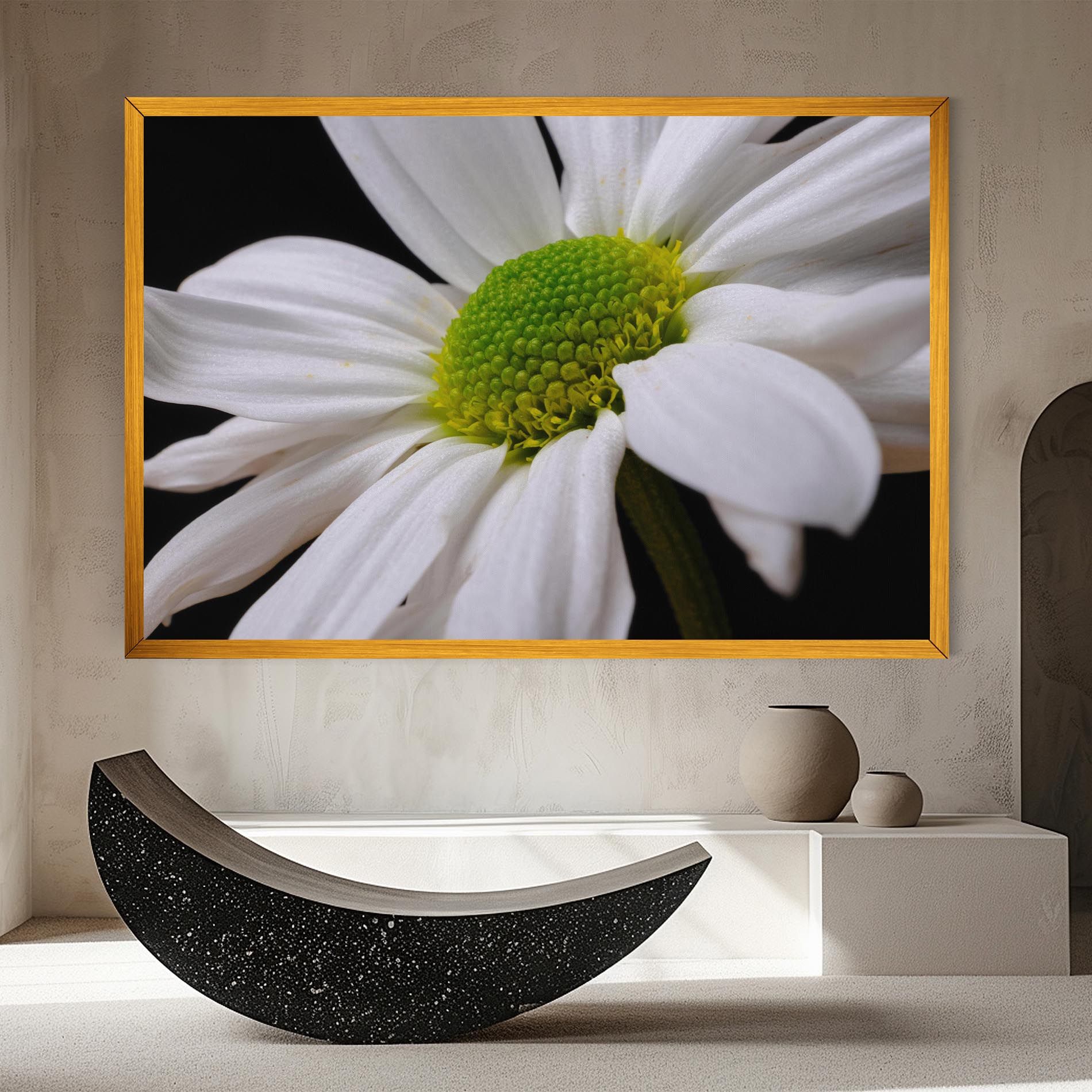 Green Middle Daisy mockup 8