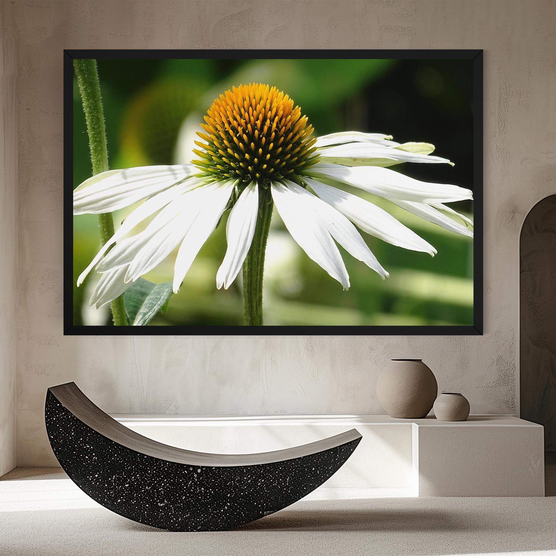 Картина на платно Green Daisy mockup 8