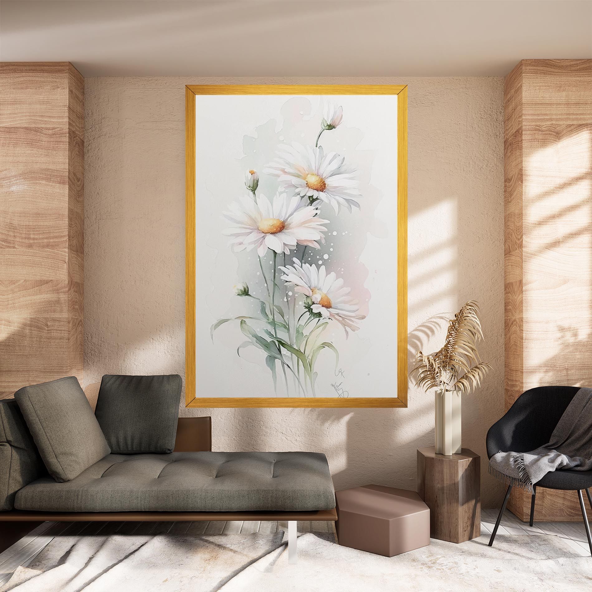 Dreamy White Daisy mockup 8