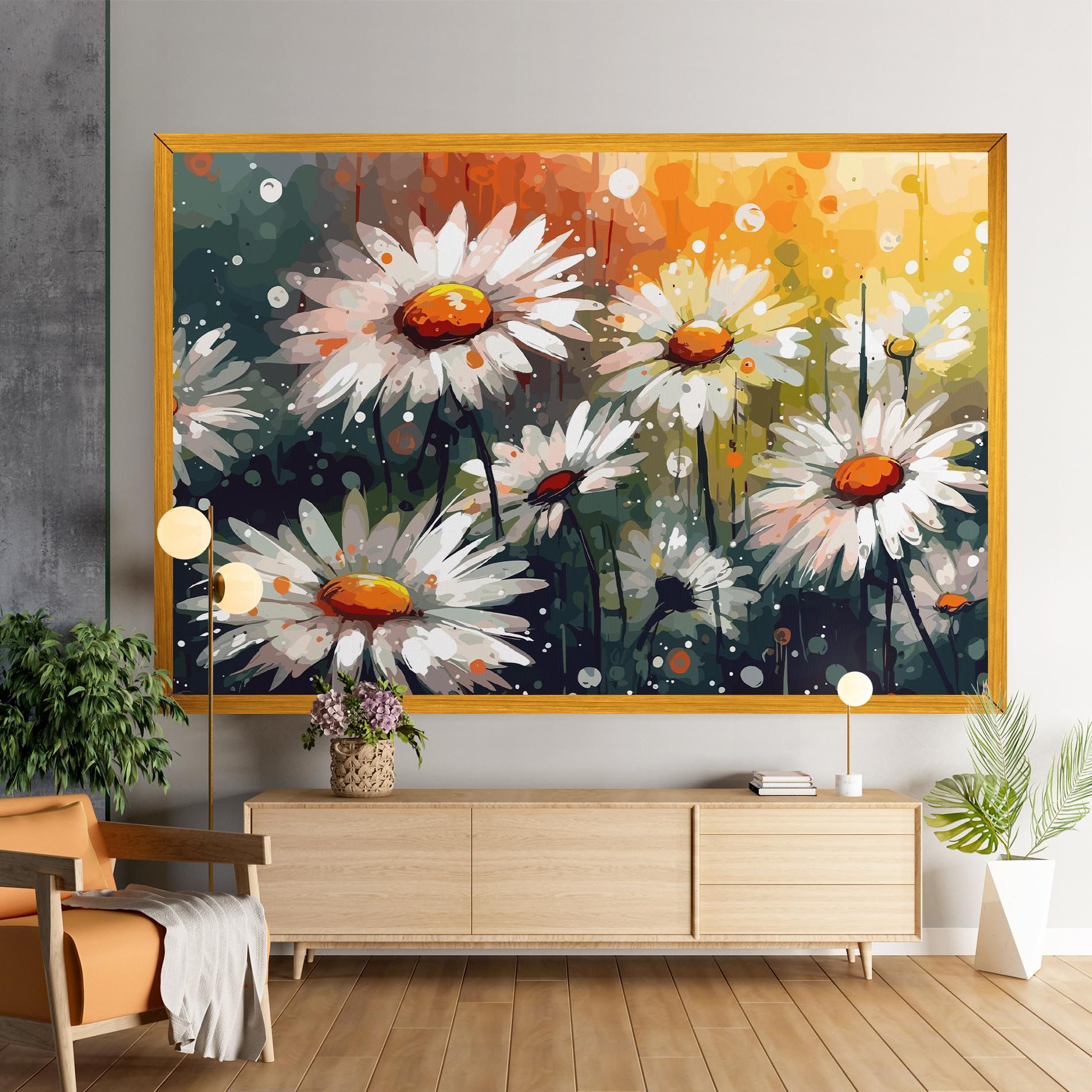 Daisy Art mockup 9