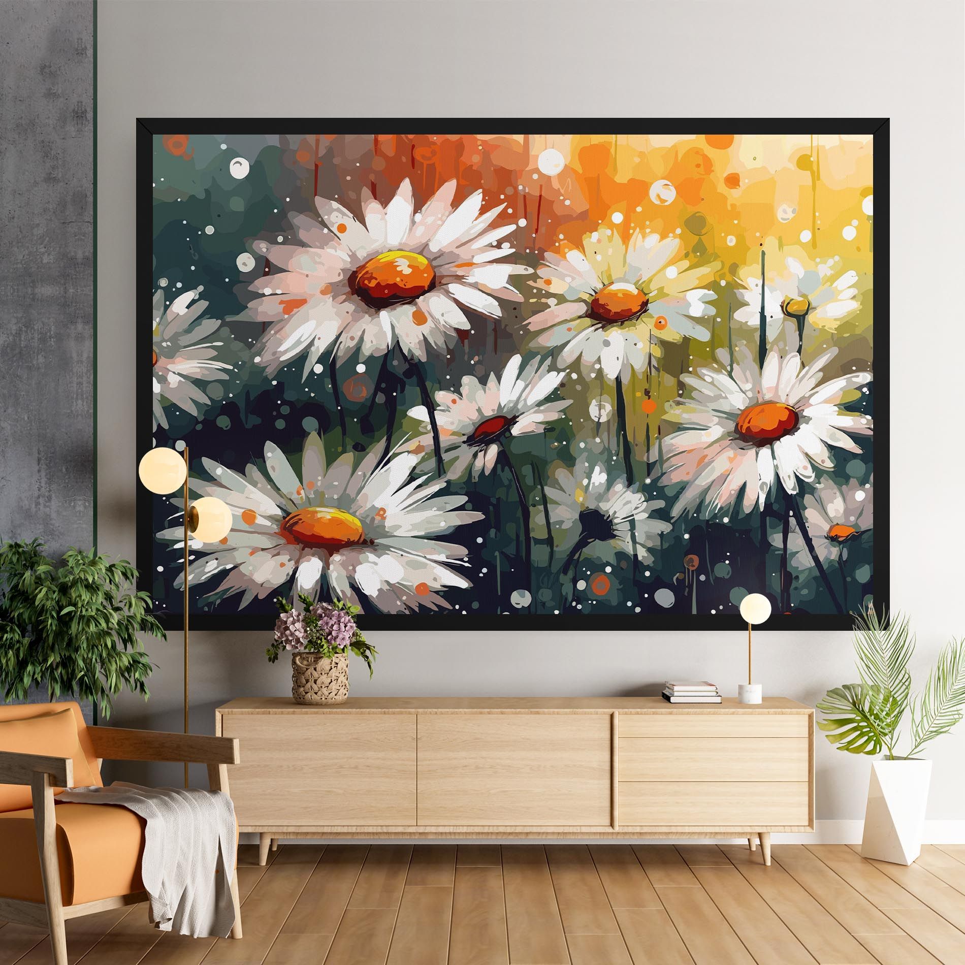 Daisy Art mockup 9