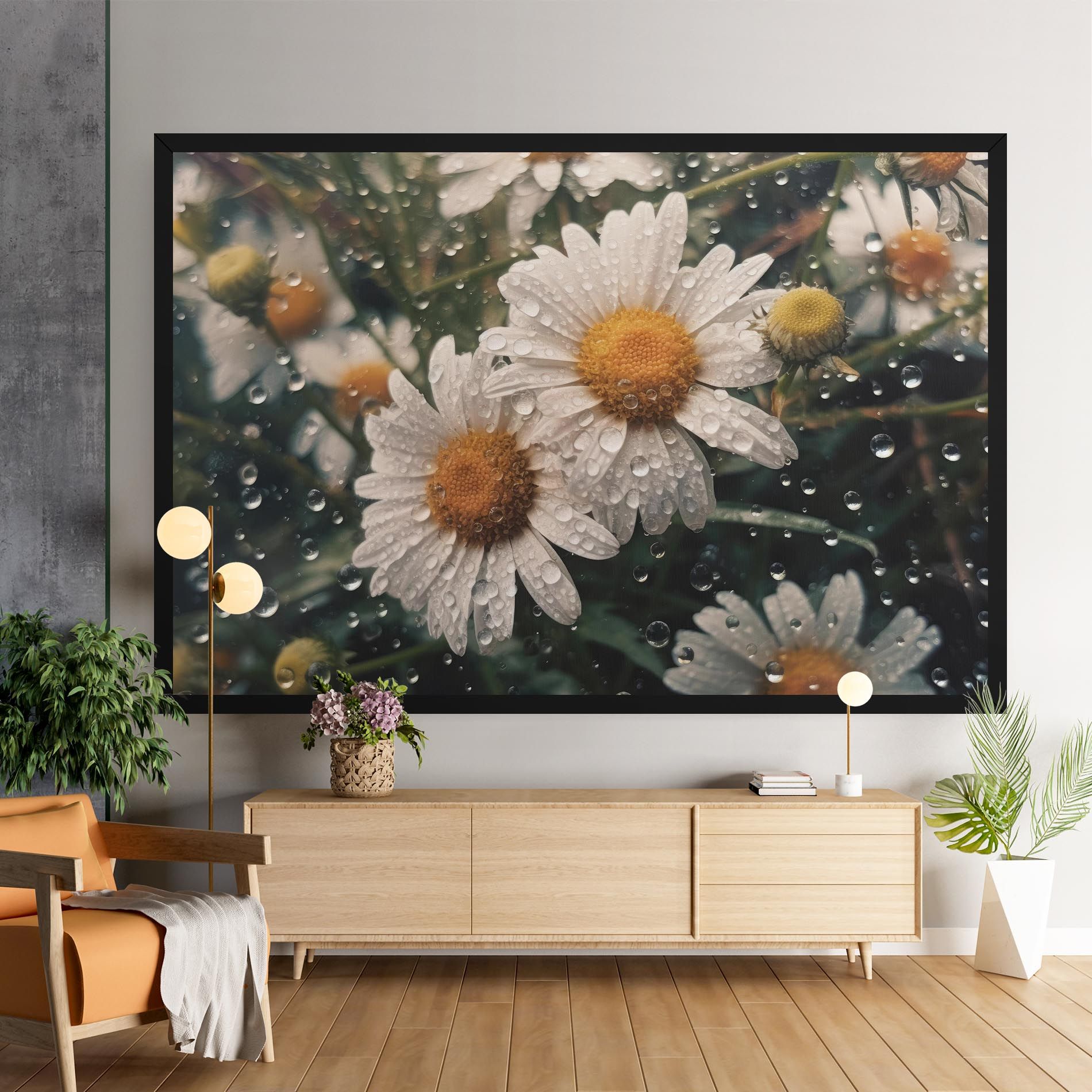 Daisy View After Rain mockup 9