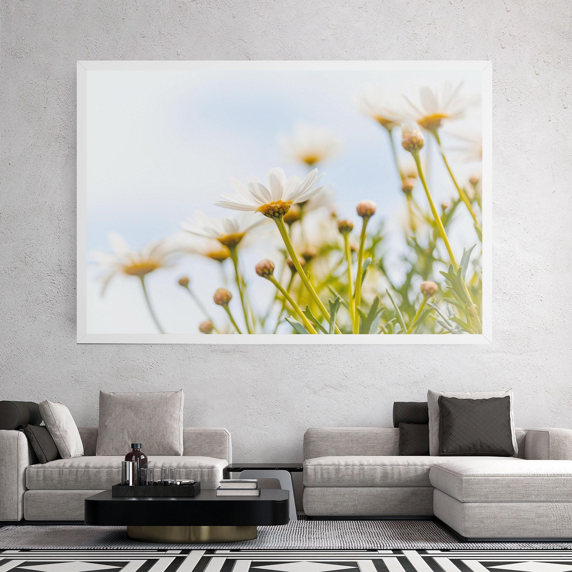 Картина на платно Dreamy Daisy mockup 2