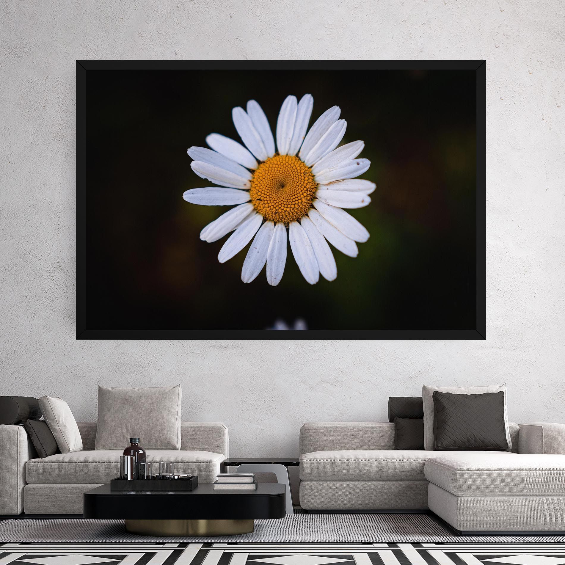 Big Yellow Center Daisy mockup 2