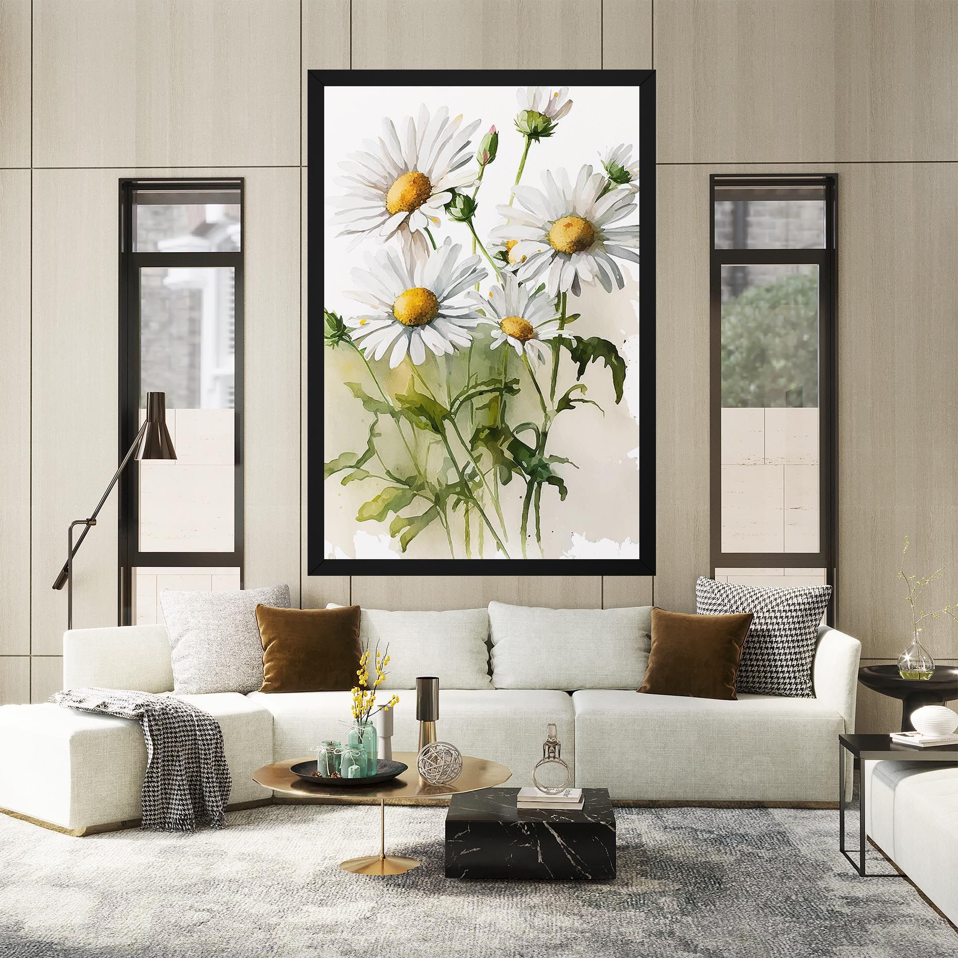 Painted Daisy mockup 2