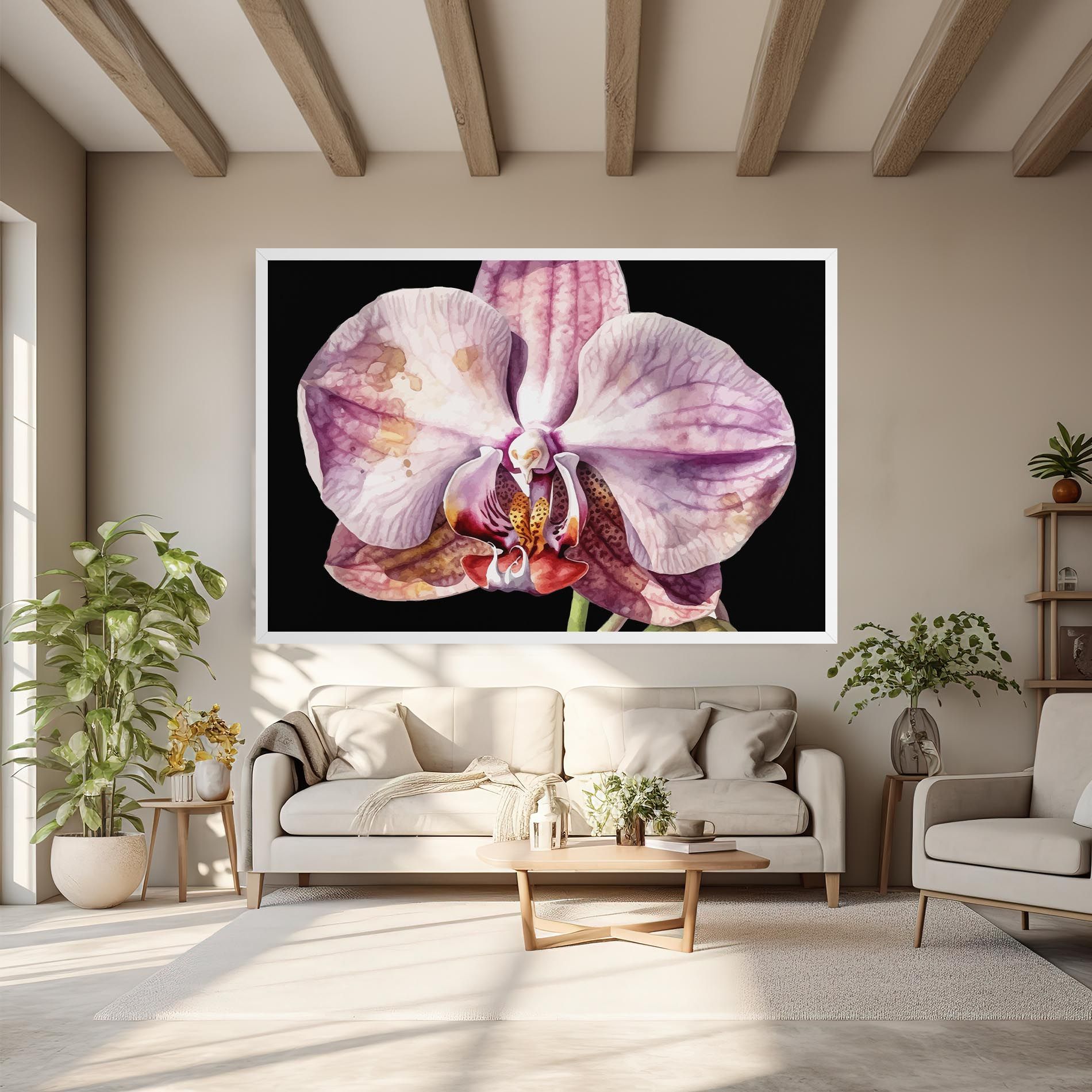 Painted Orchid mockup 6