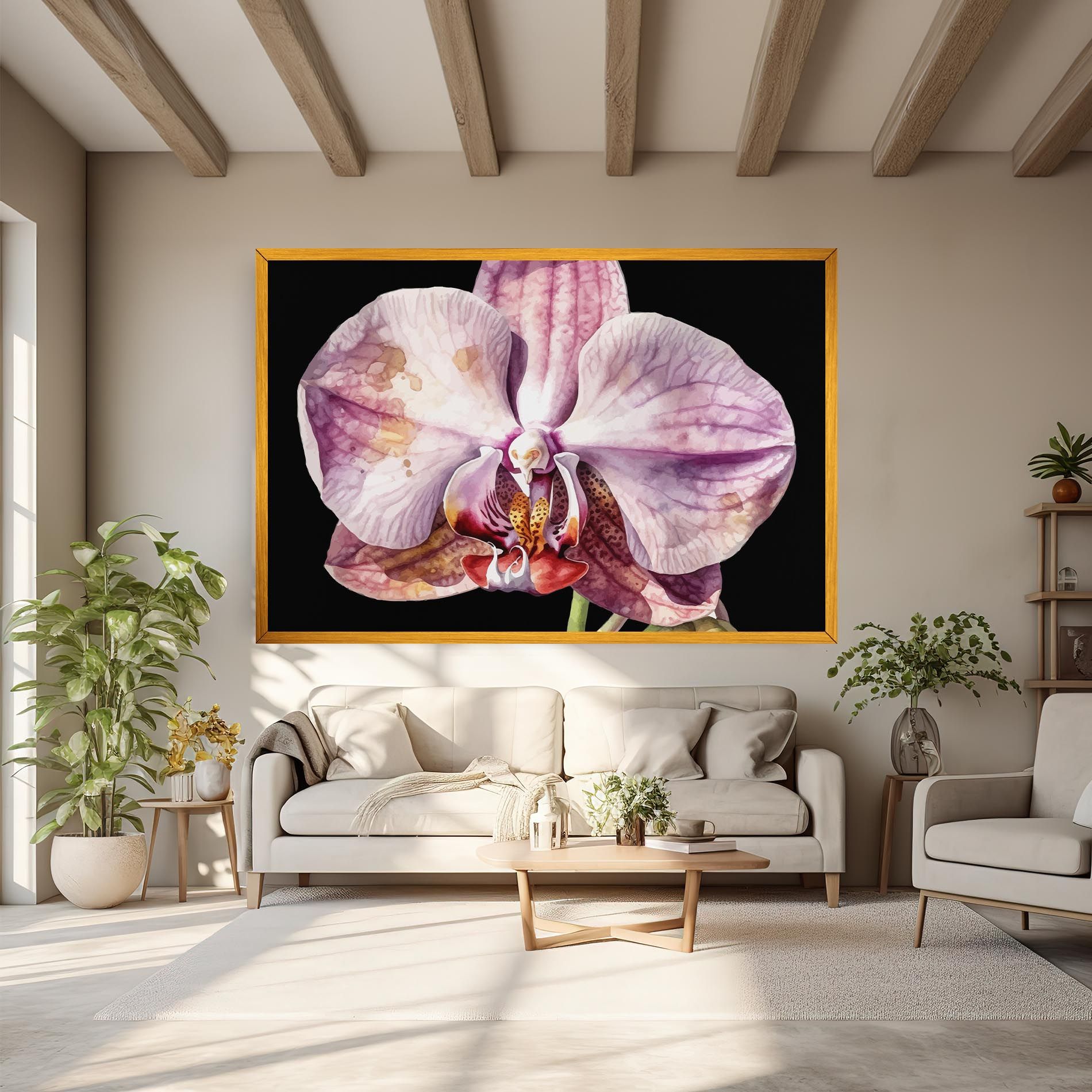 Painted Orchid mockup 6