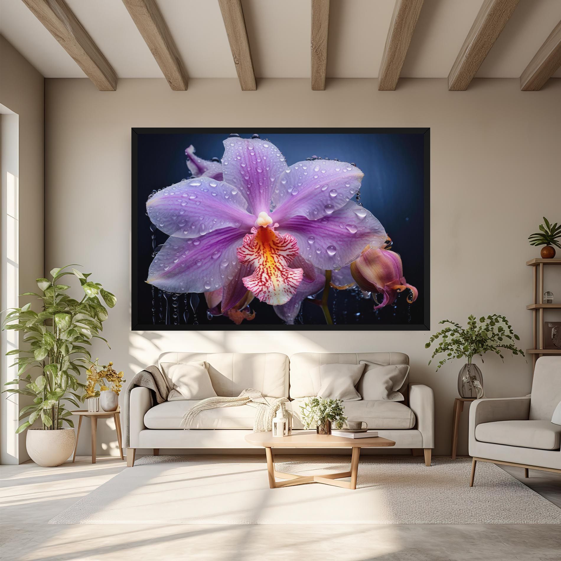 Orchid In Rain mockup 6