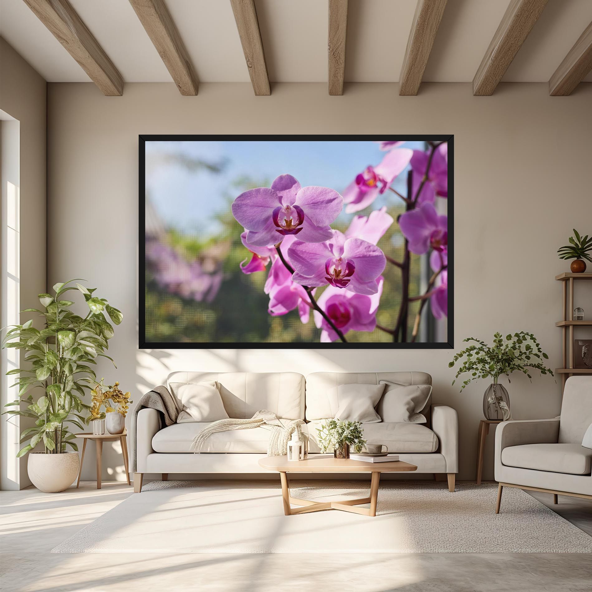 Orchids In The Garden mockup 6