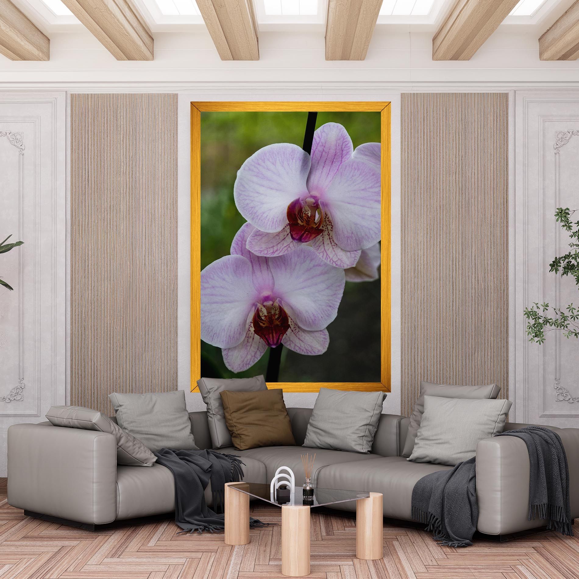 Garden Light Purple Orchid mockup 6