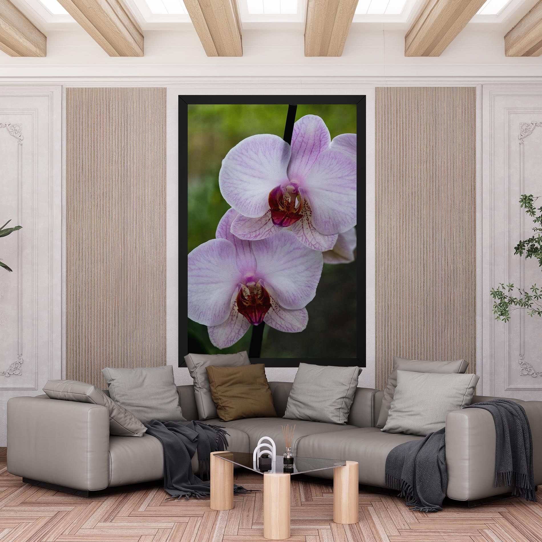 Garden Light Purple Orchid mockup 6