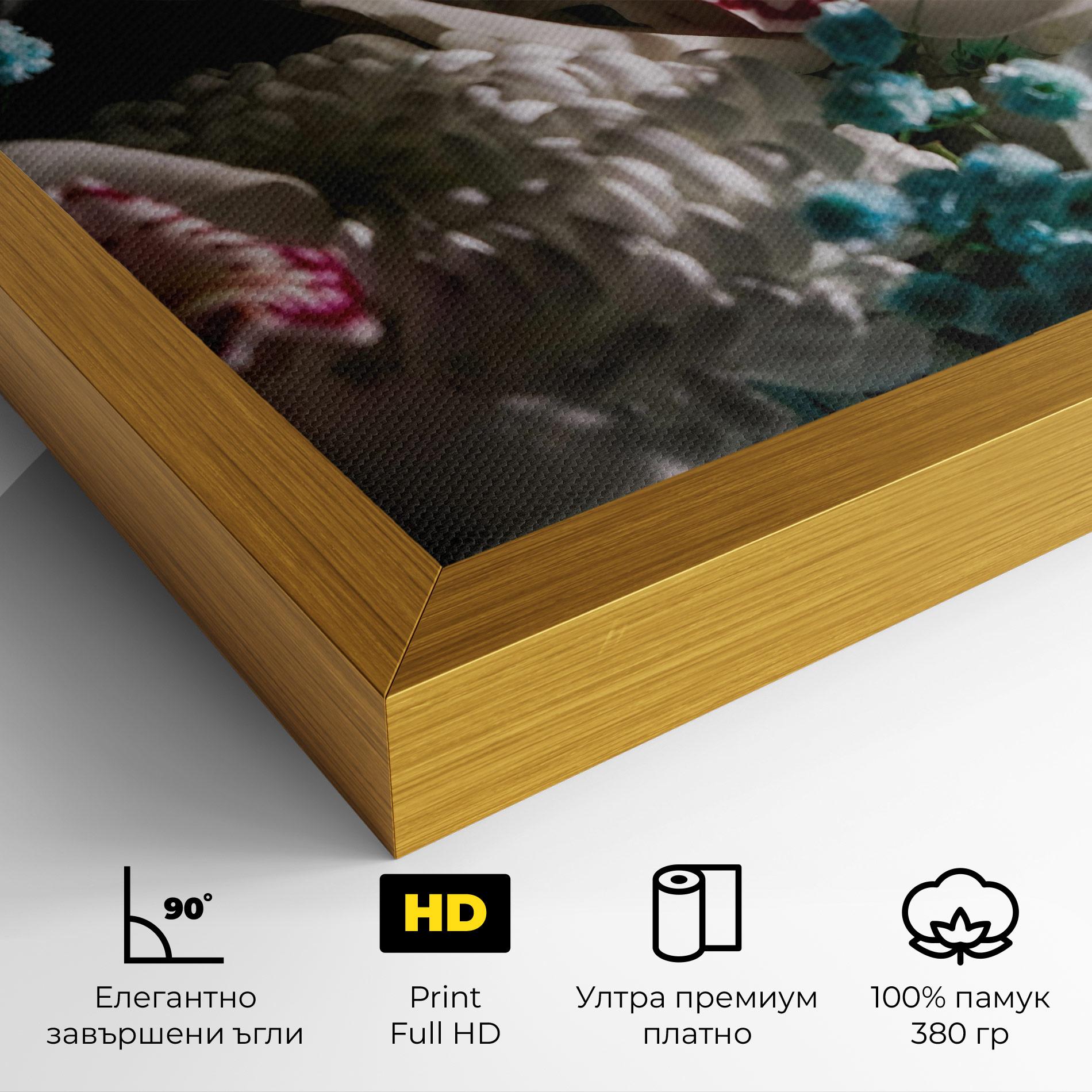 Картина на платно Orchids mockup 4