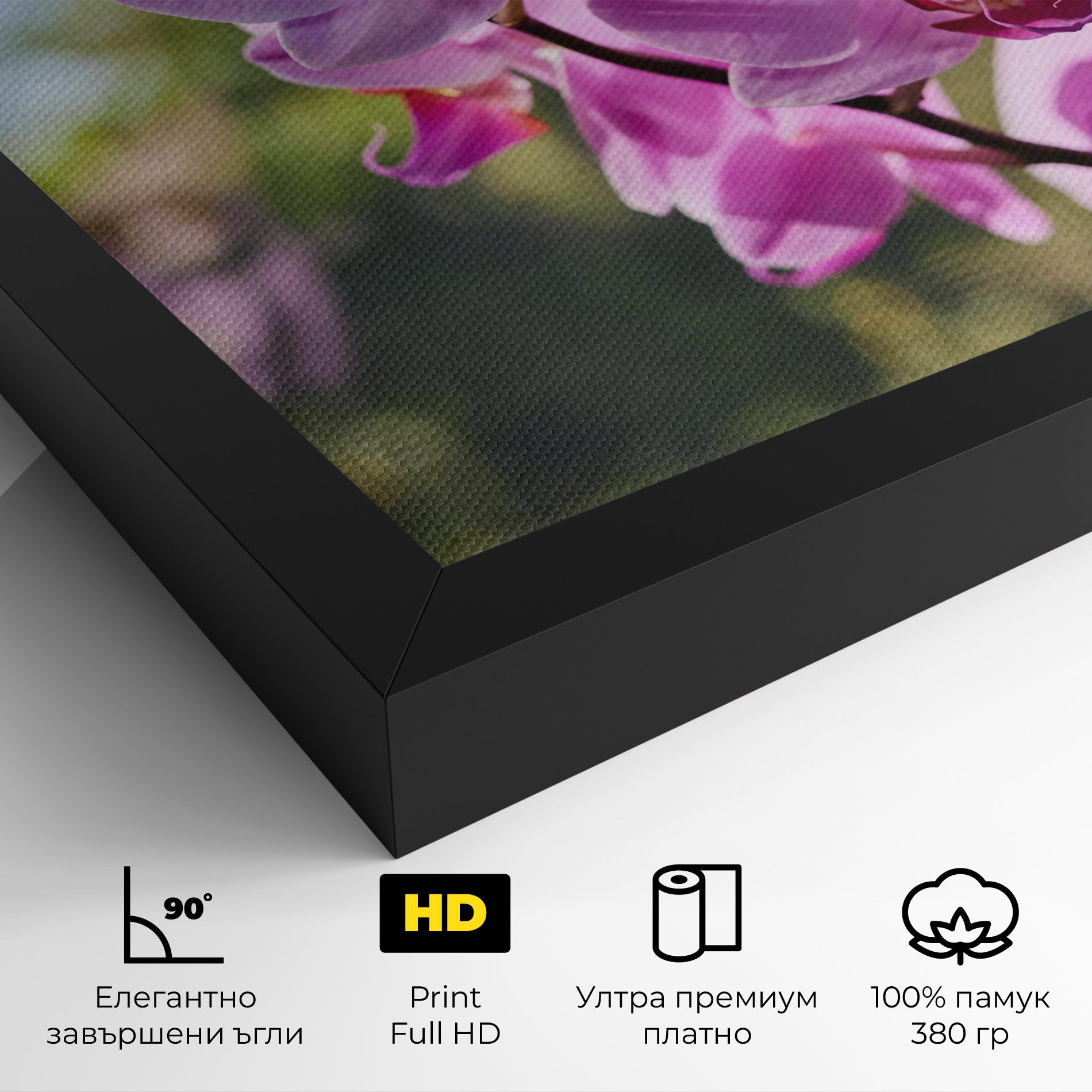 Orchids In The Garden mockup 4