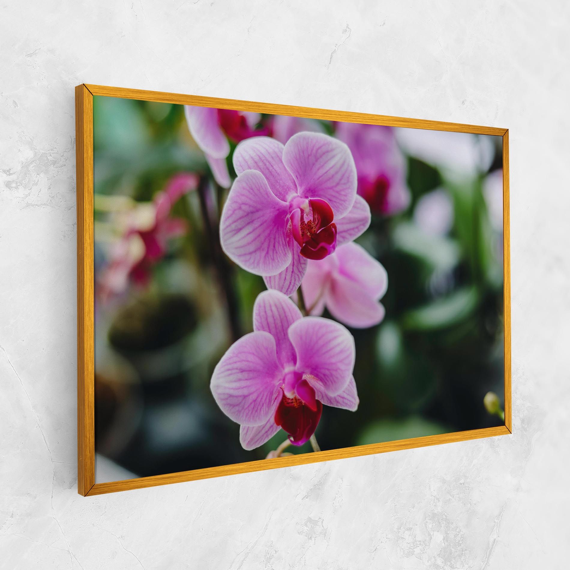Garden Purple Orchids mockup 1