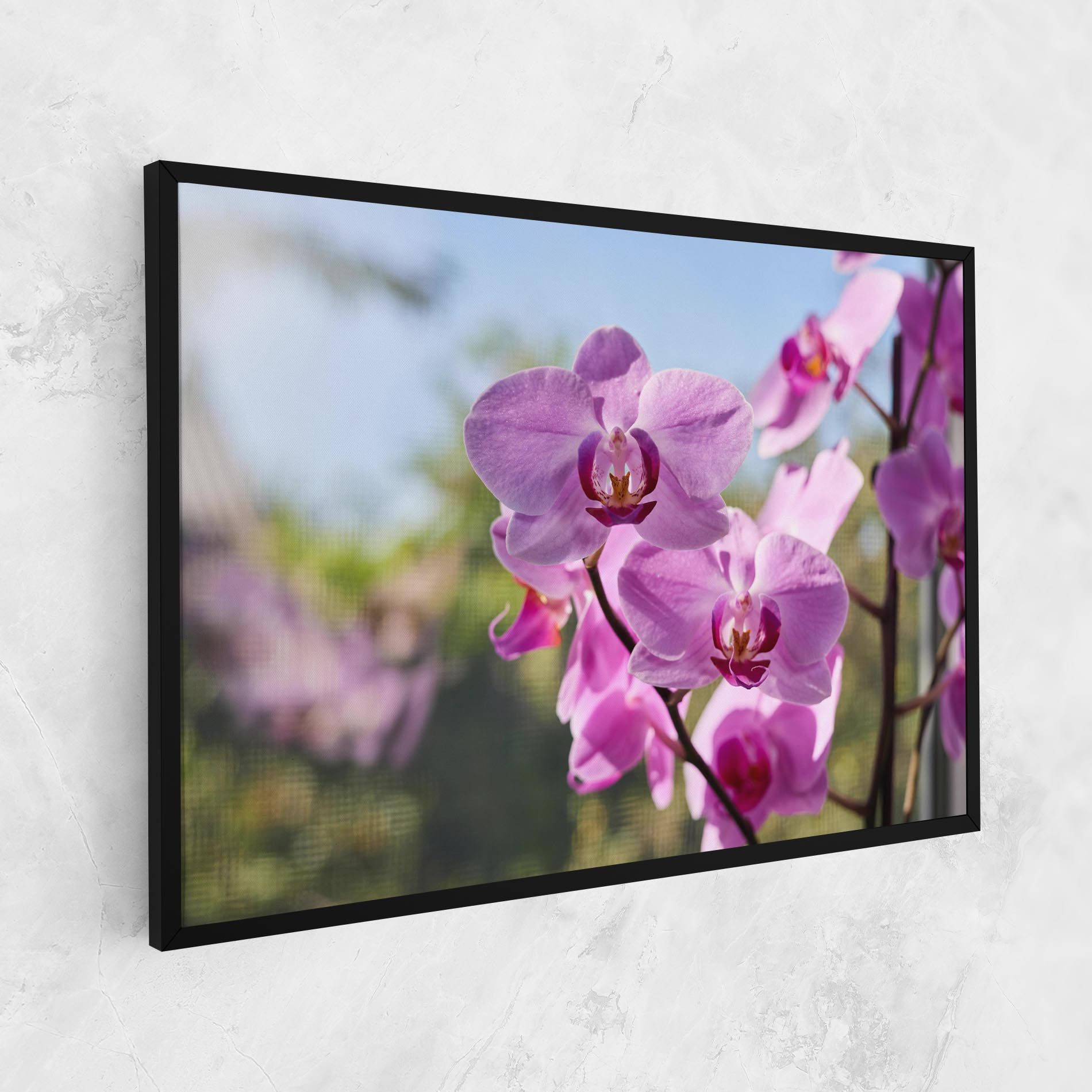 Orchids In The Garden mockup 1