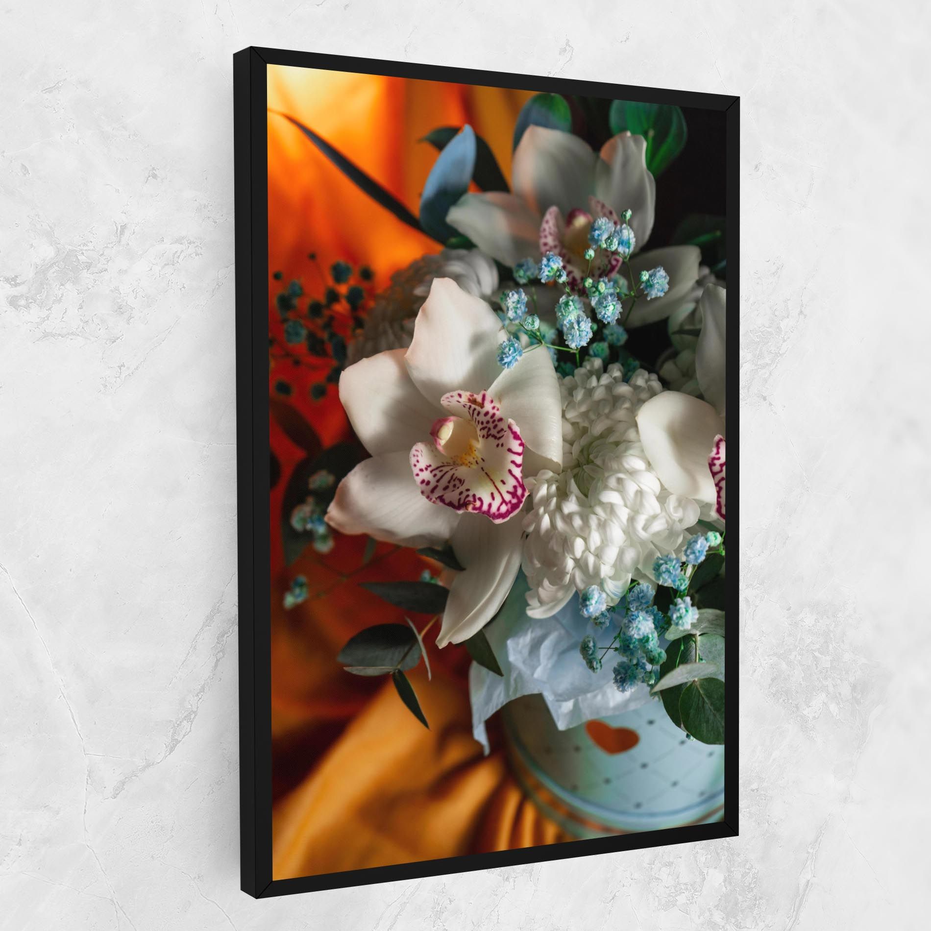 Orchid In Vase mockup 1