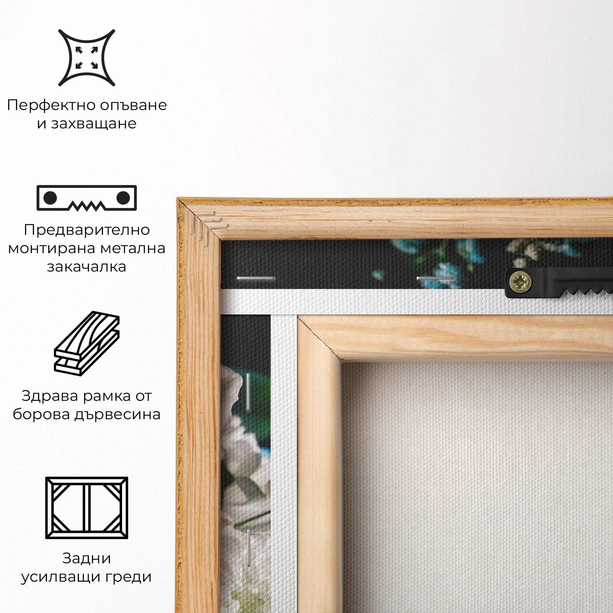 Картина на платно Orchids mockup 5