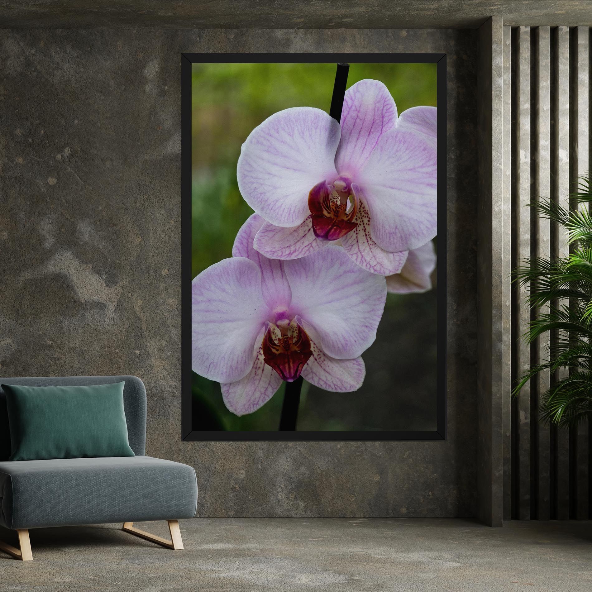 Garden Light Purple Orchid mockup 7