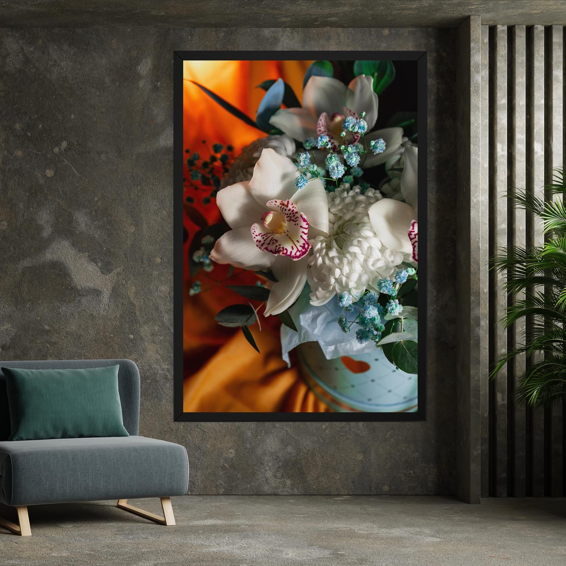 Orchid In Vase mockup 7