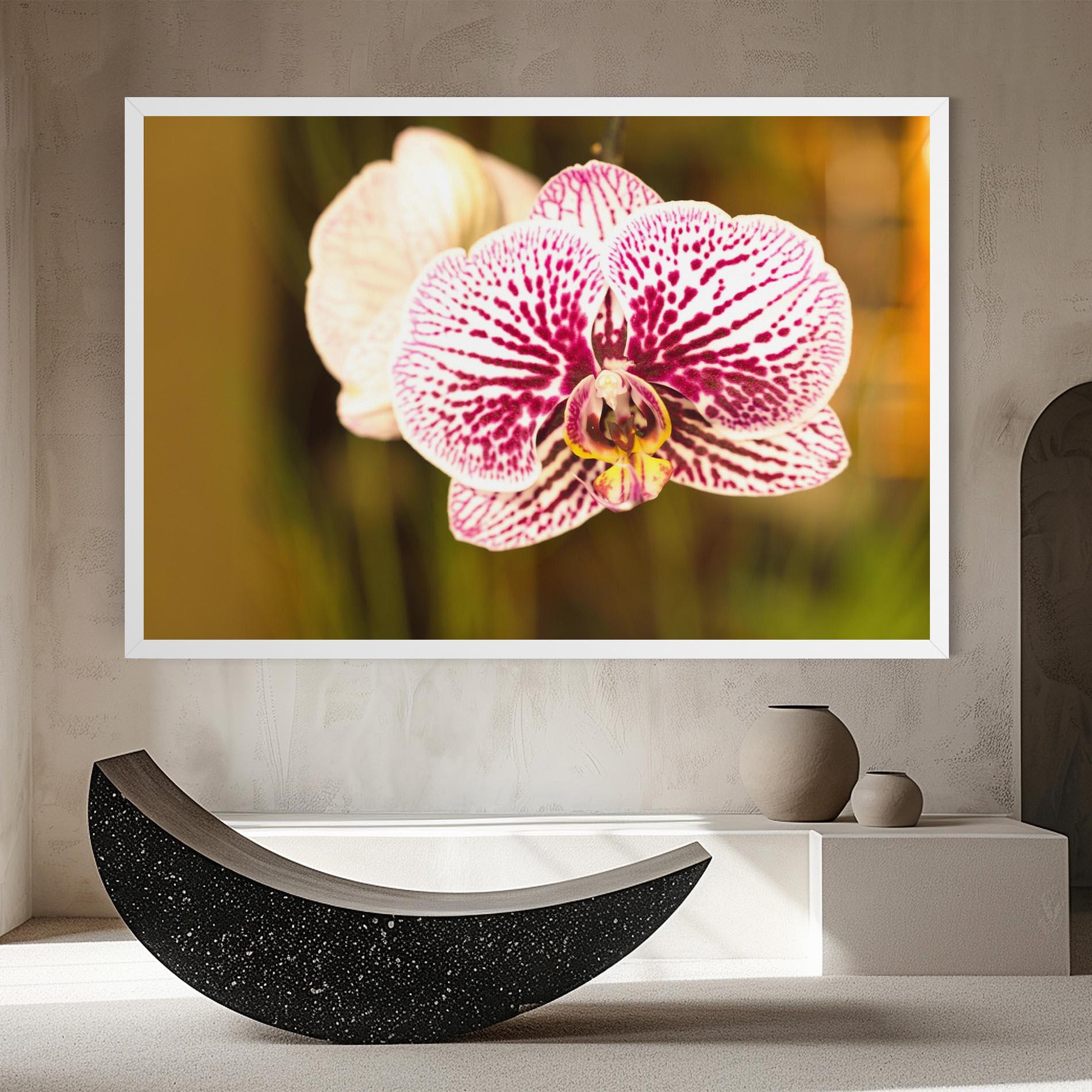 Картина на платно Garden Orchids mockup 8