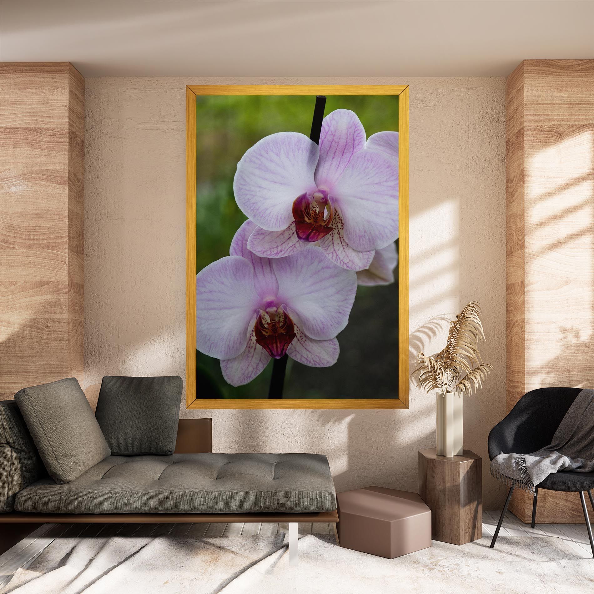 Garden Light Purple Orchid mockup 8
