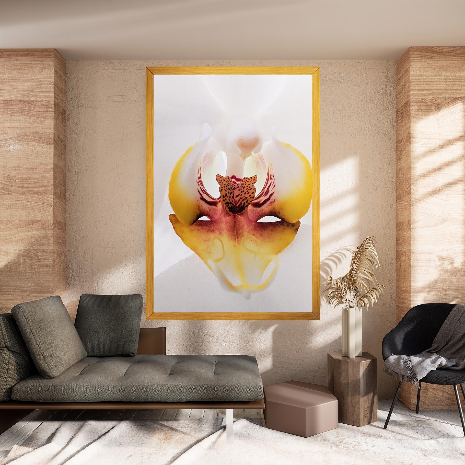 Картина на платно Orchid Close Up mockup 8