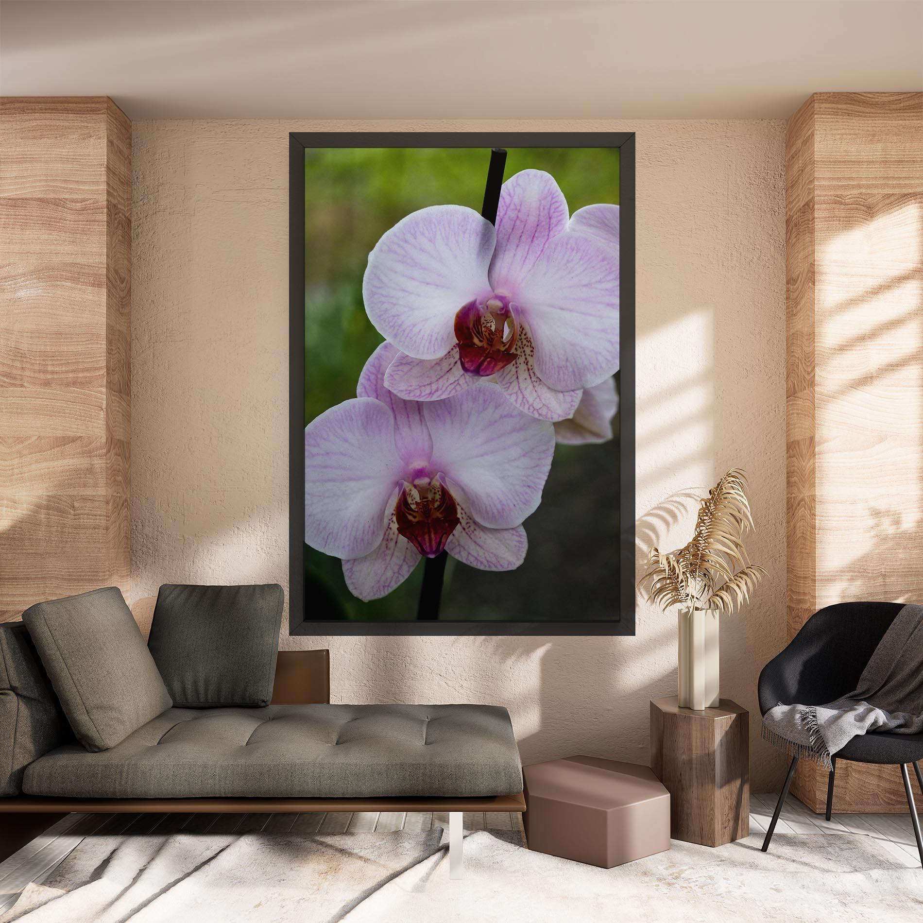Garden Light Purple Orchid mockup 8