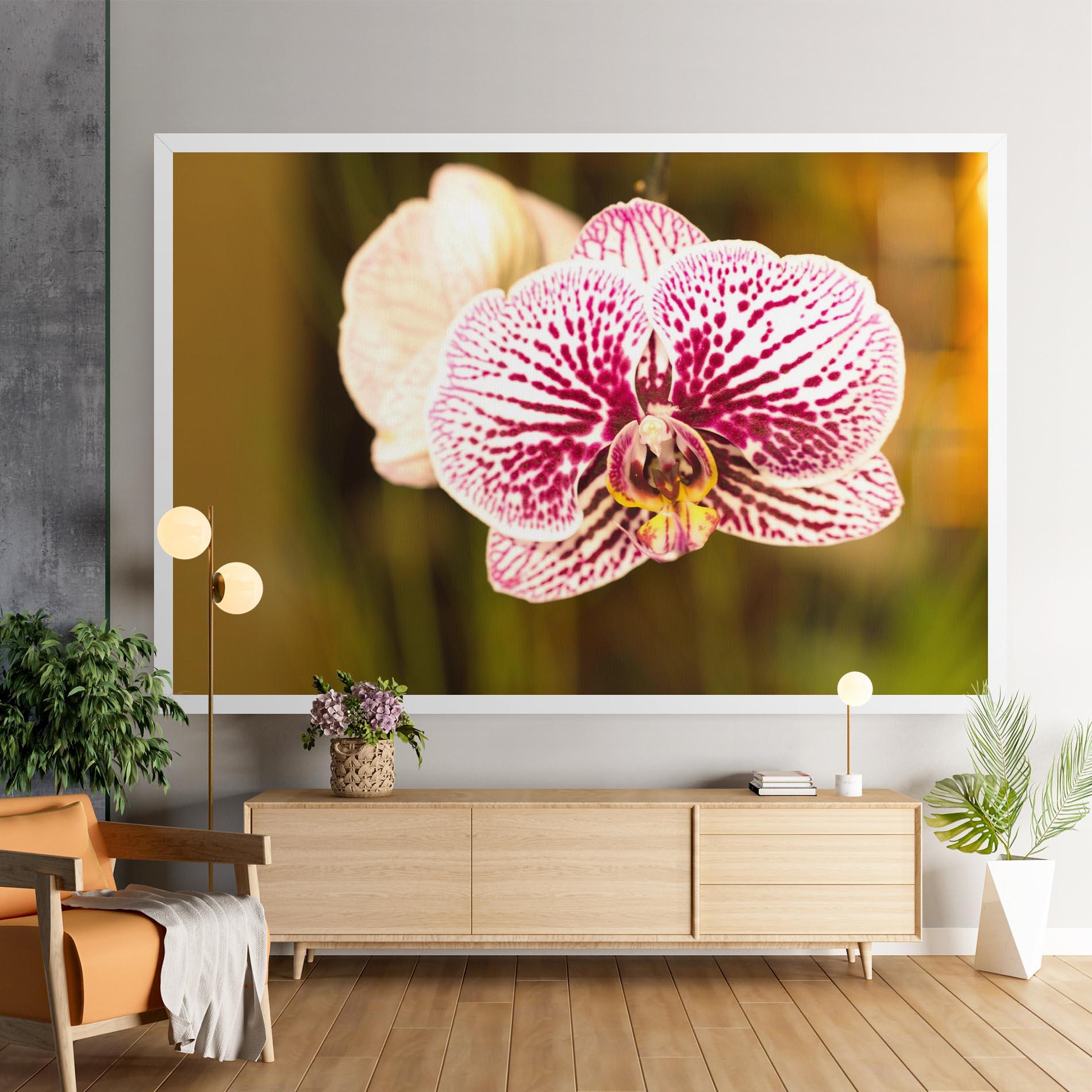 Картина на платно Garden Orchids mockup 9