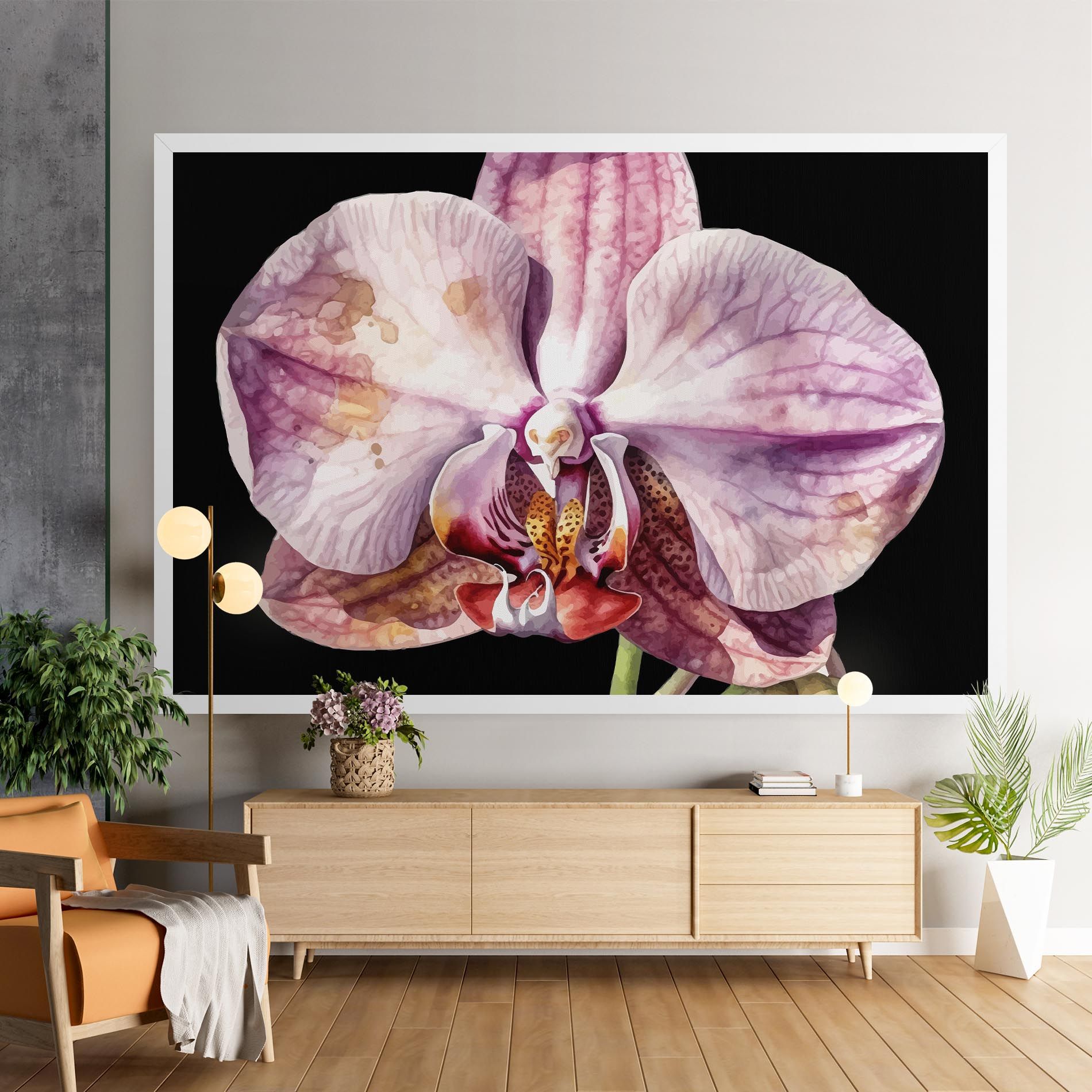 Painted Orchid mockup 9
