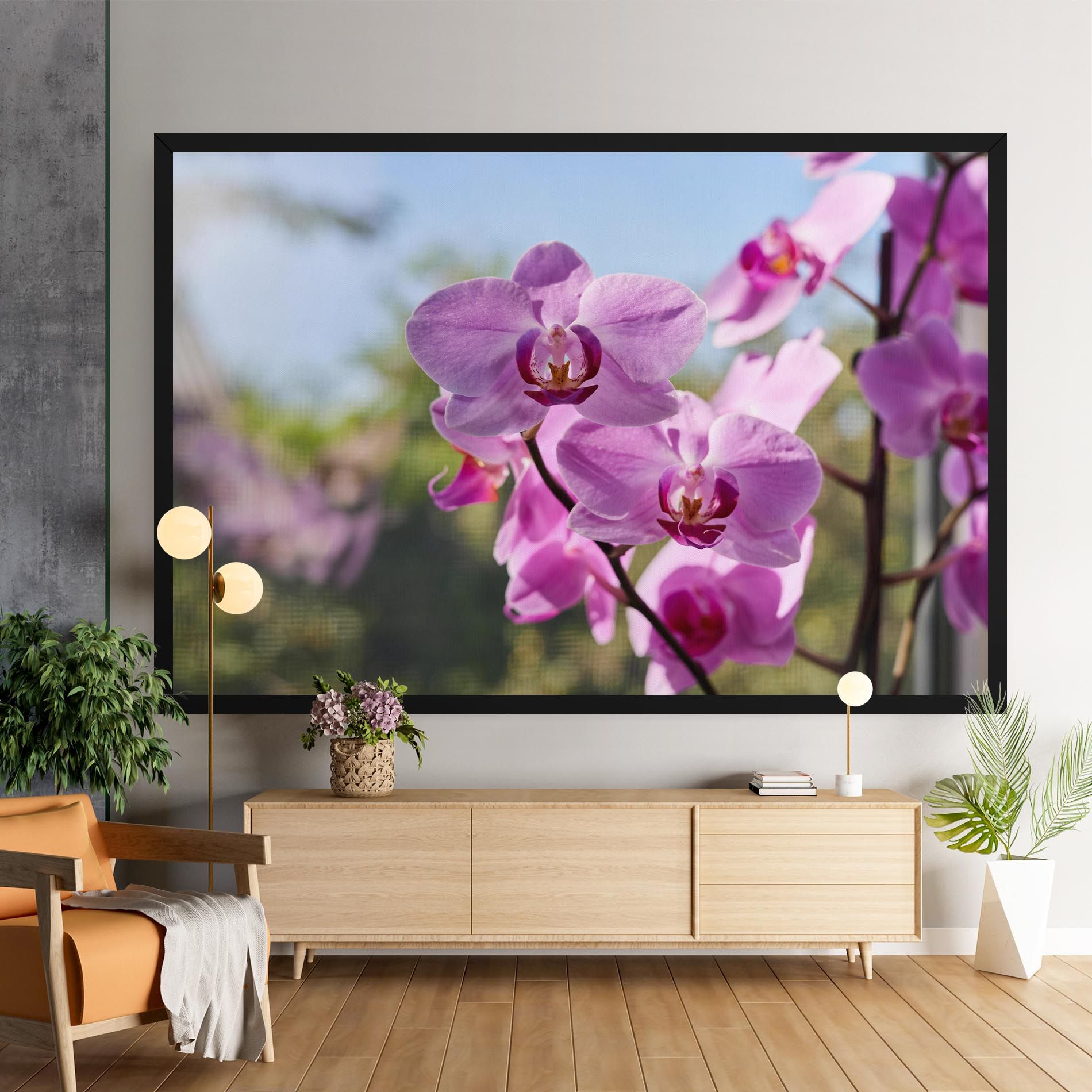 Orchids In The Garden mockup 9