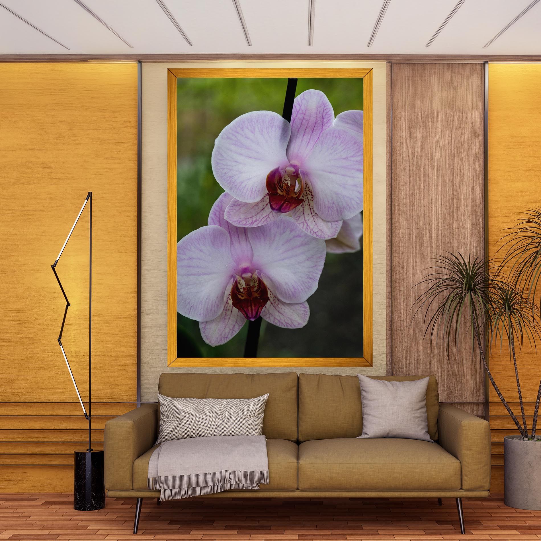 Garden Light Purple Orchid mockup 9