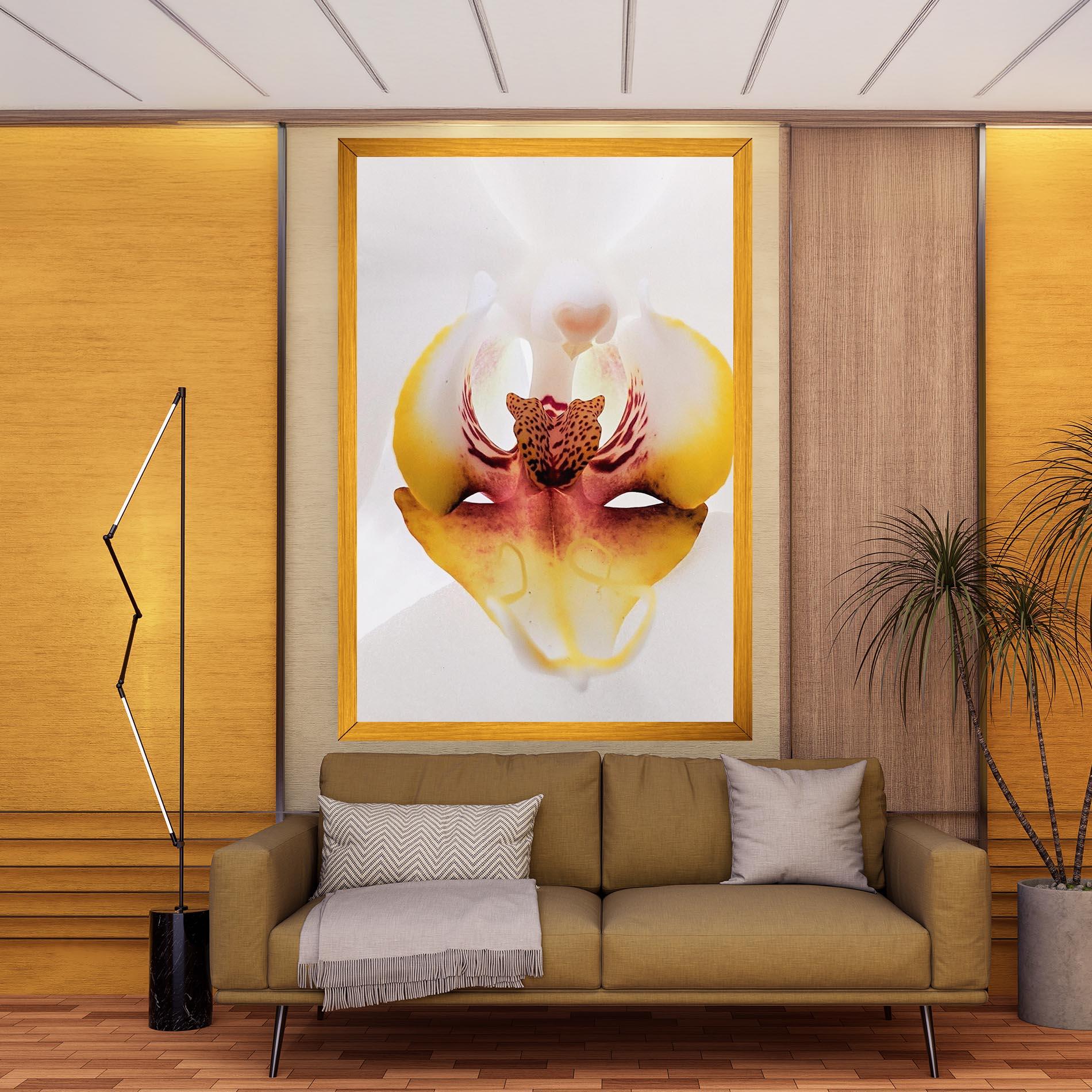 Картина на платно Orchid Close Up mockup 9