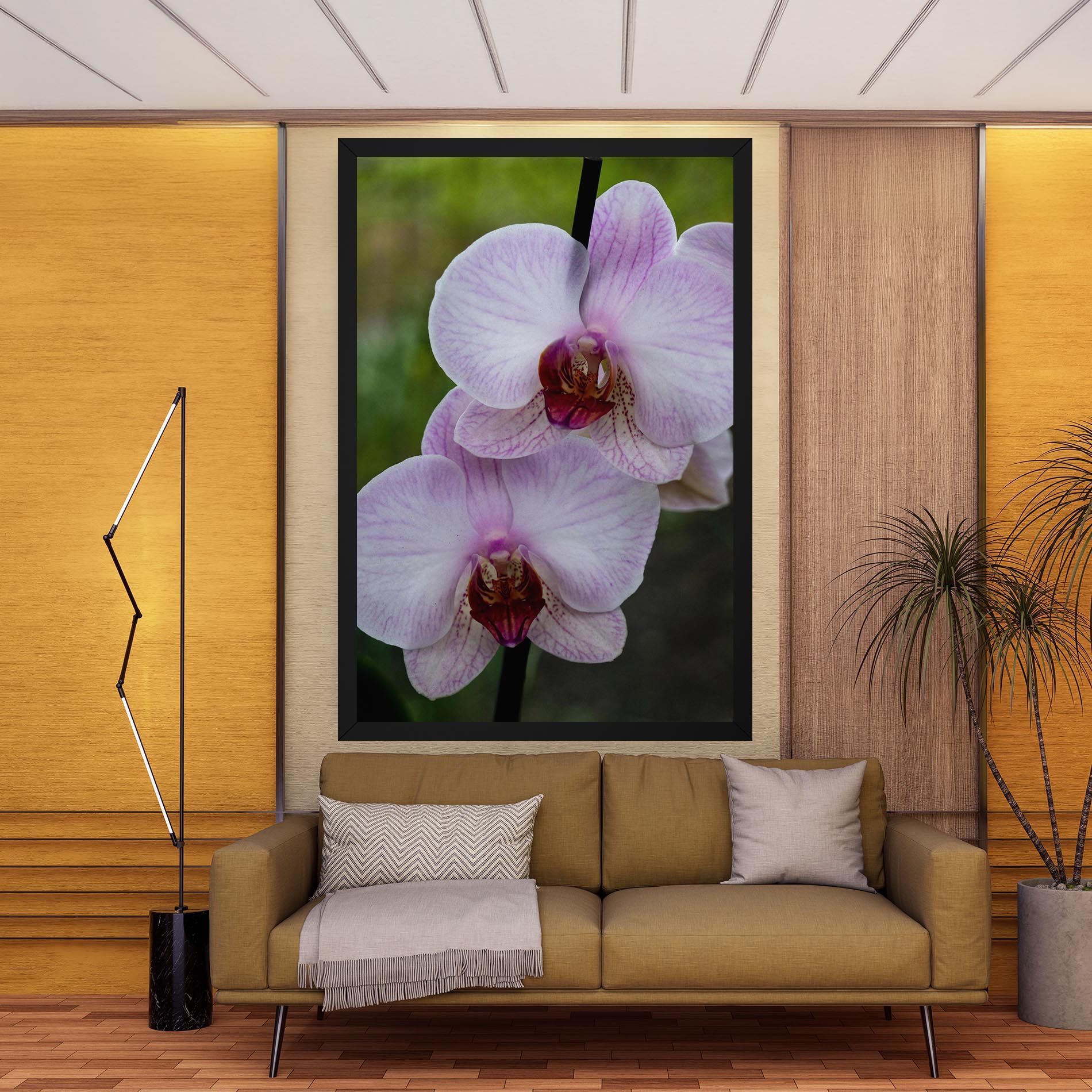 Garden Light Purple Orchid mockup 9