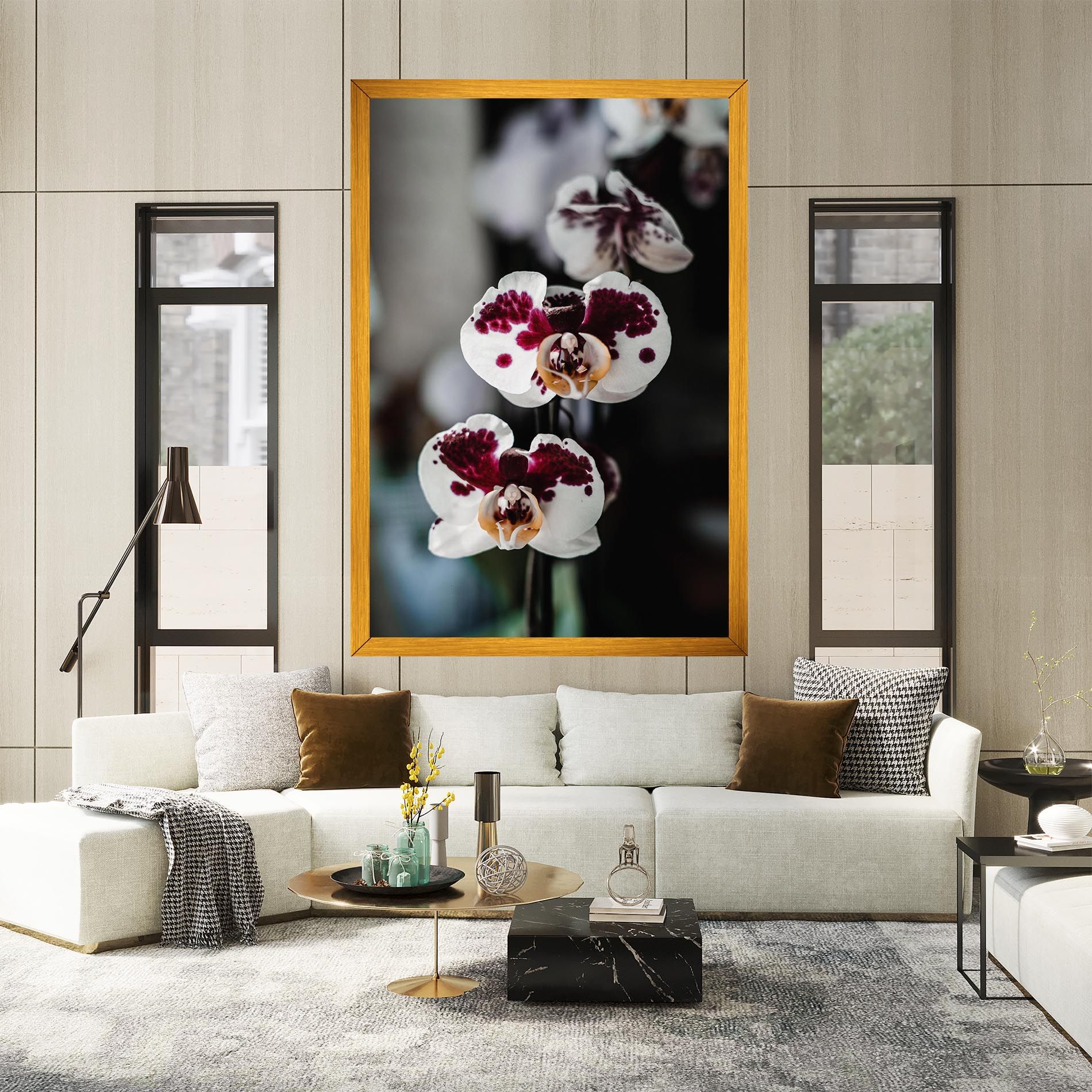 Dark Purple Orchid mockup 2