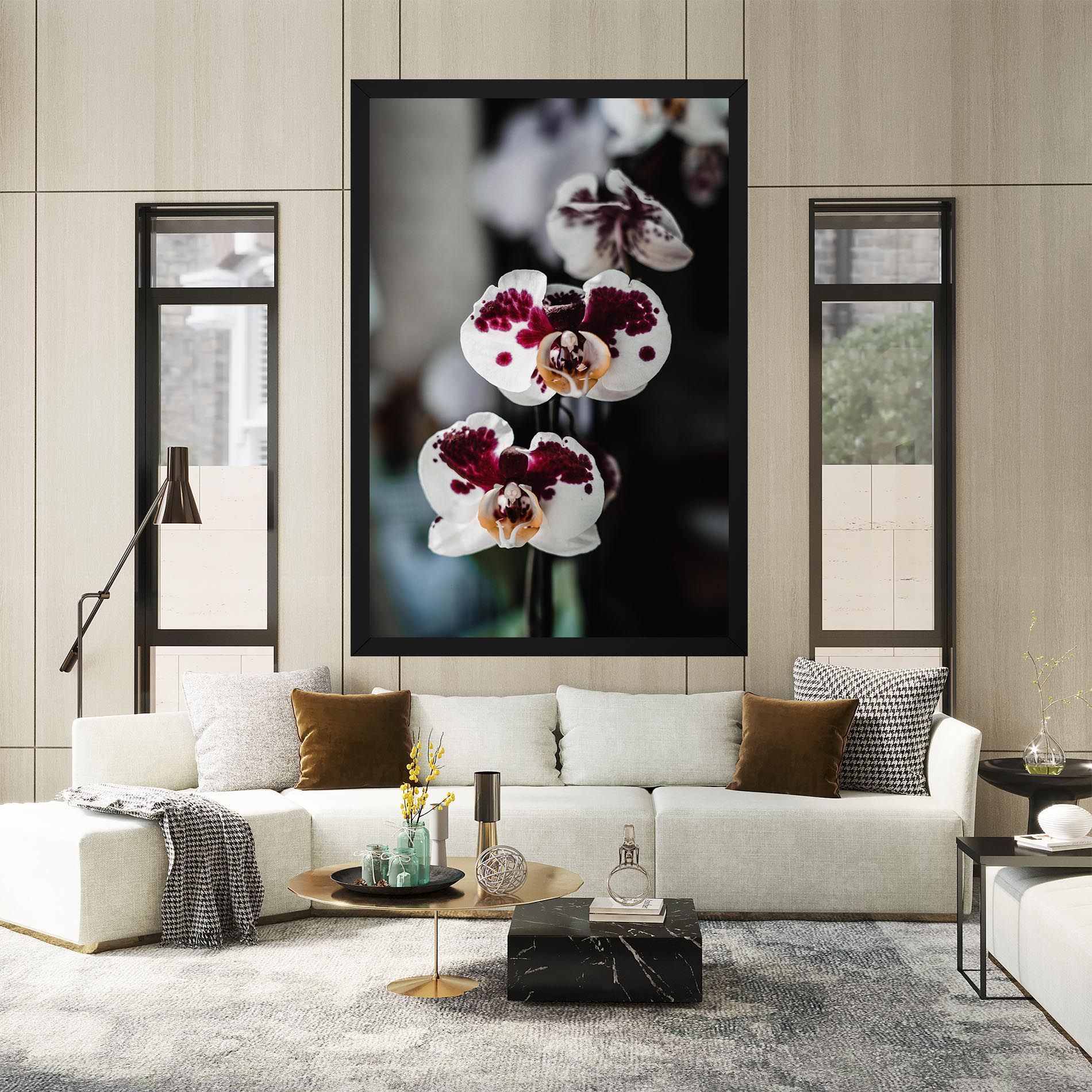 Dark Purple Orchid mockup 2